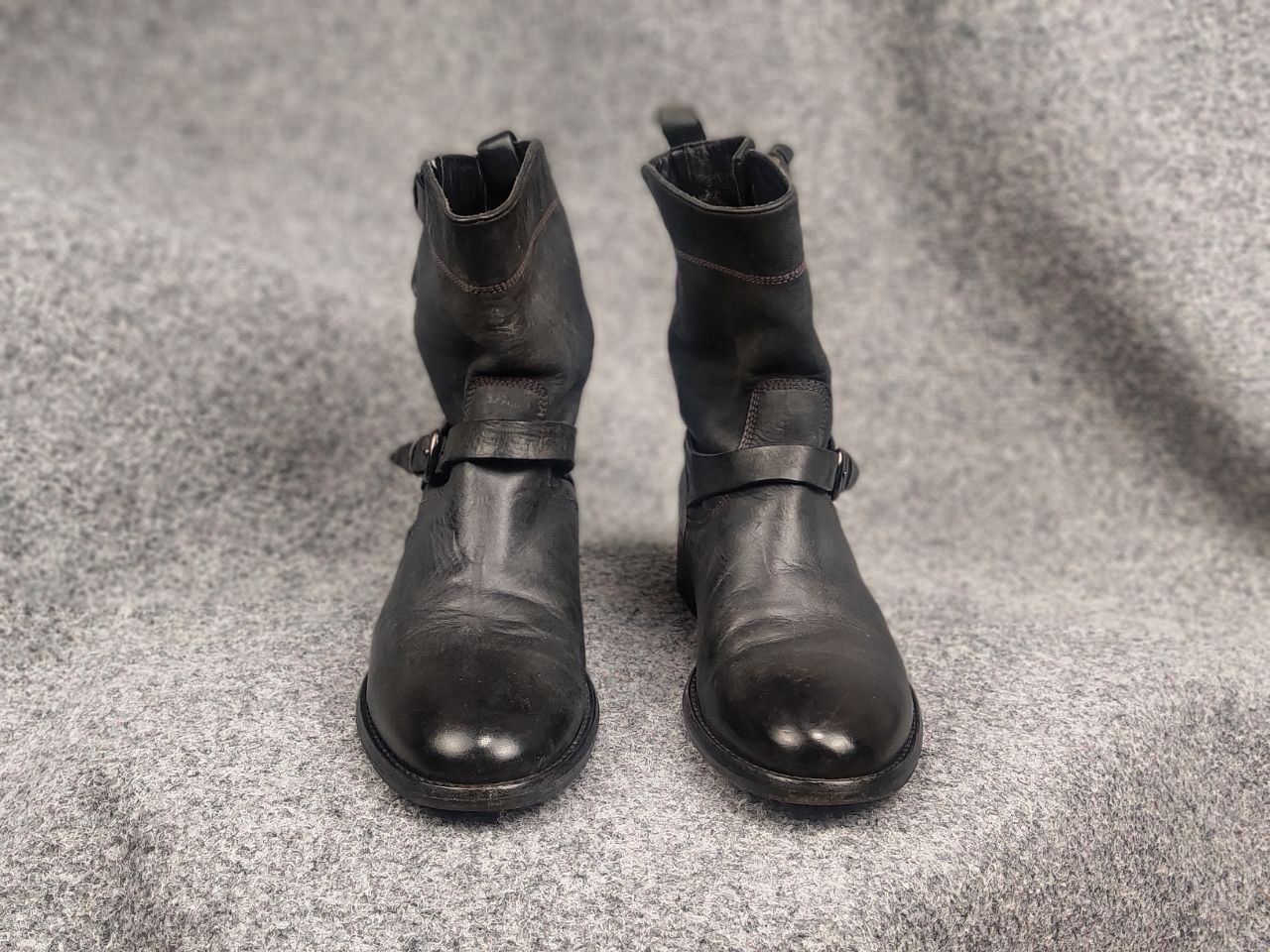 Belstaff Belstaff Endurance motorcycle Ankle Black Leather Logo Boots Size US 10 / IT 40 - 8 Thumbnail