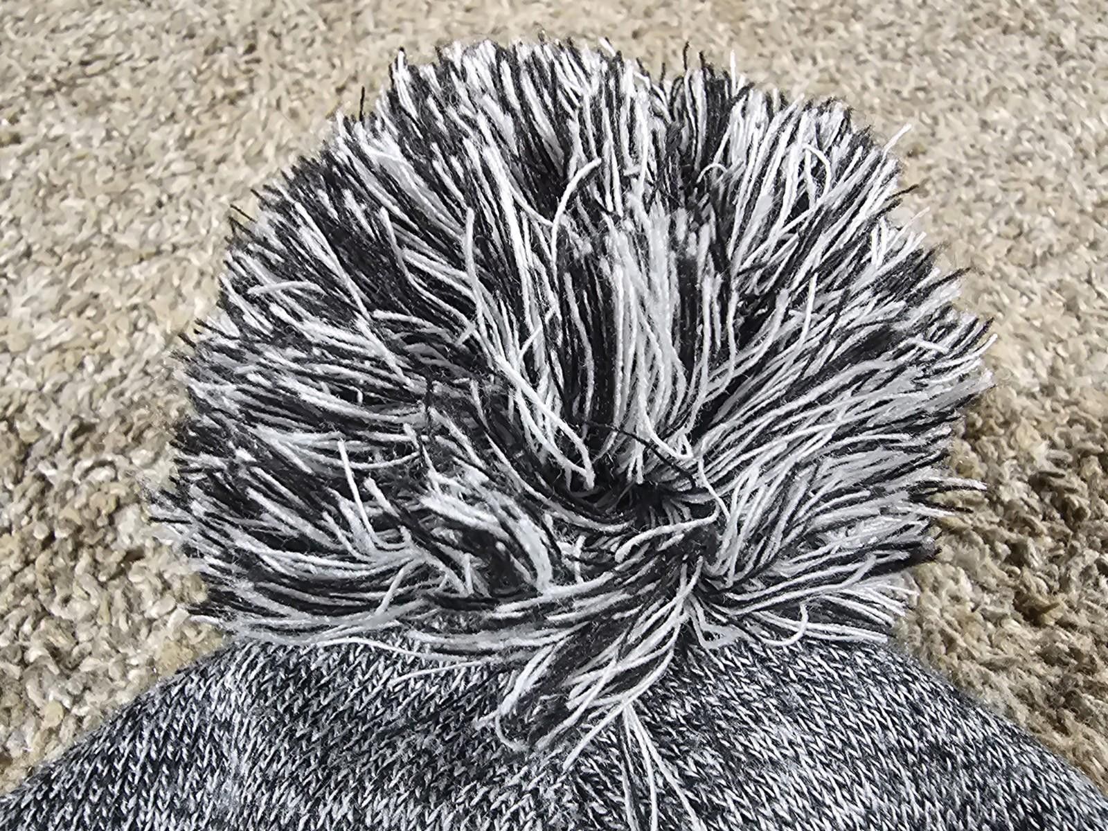 Adidas adidas black white pom beanie Size ONE SIZE - 3 Thumbnail