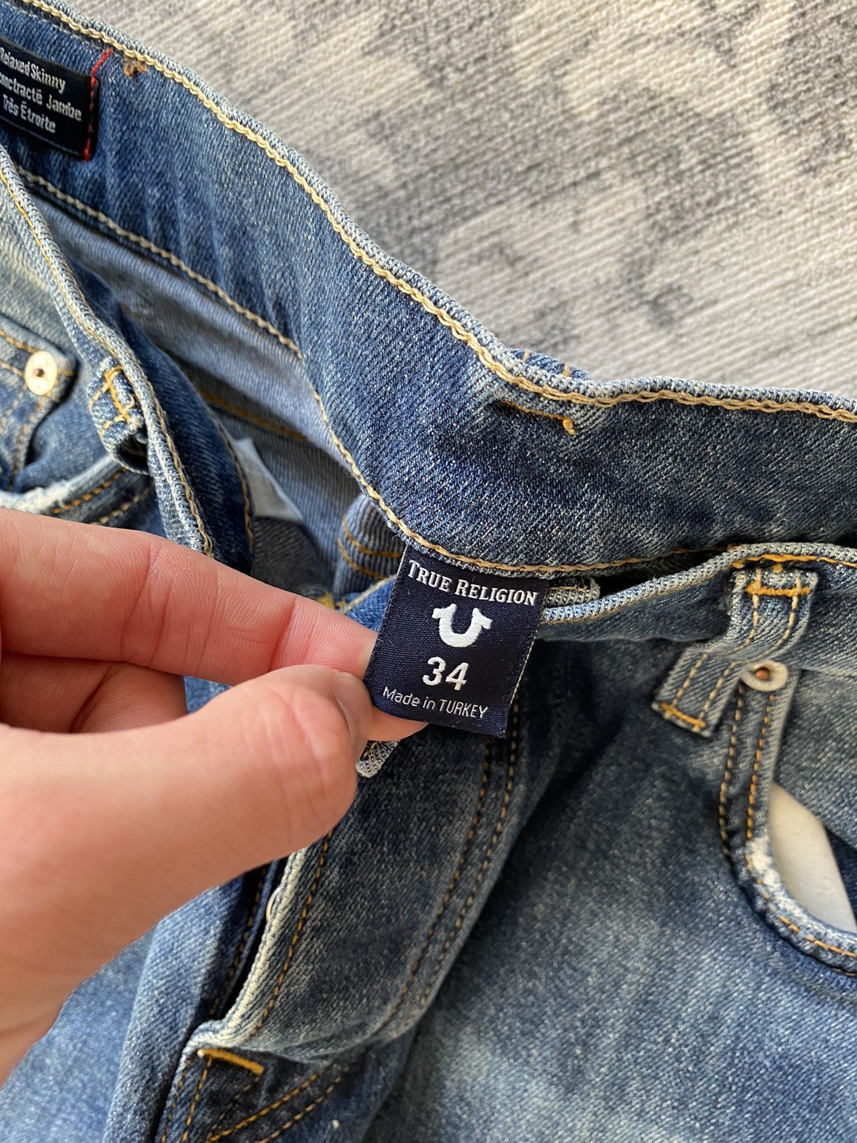 True Religion Vintage True Religion Jeans Slim Distressed Japanese Y2K Size US 34 / EU 50 - 11 Thumbnail