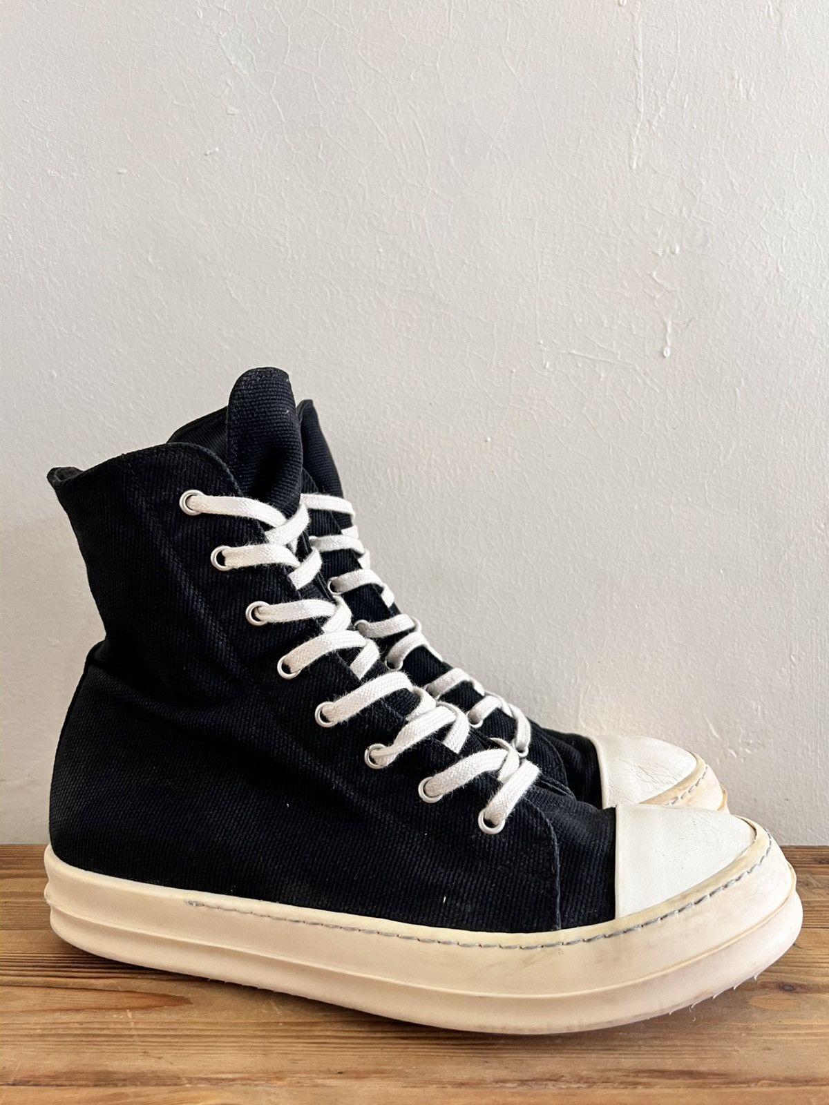 Rick Owens Drkshdw Rick Owens DRKSHDW Ramones Size US 8.5 / EU 41-42 - 1 Thumbnail