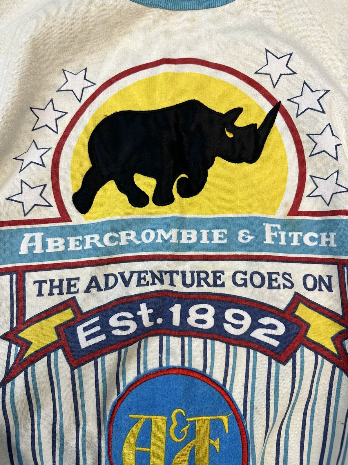 Abercrombie & Fitch 1980s Abercrombie and Fitch Yachting Crewneck Size US L / EU 52-54 / 3 - 2 Thumbnail