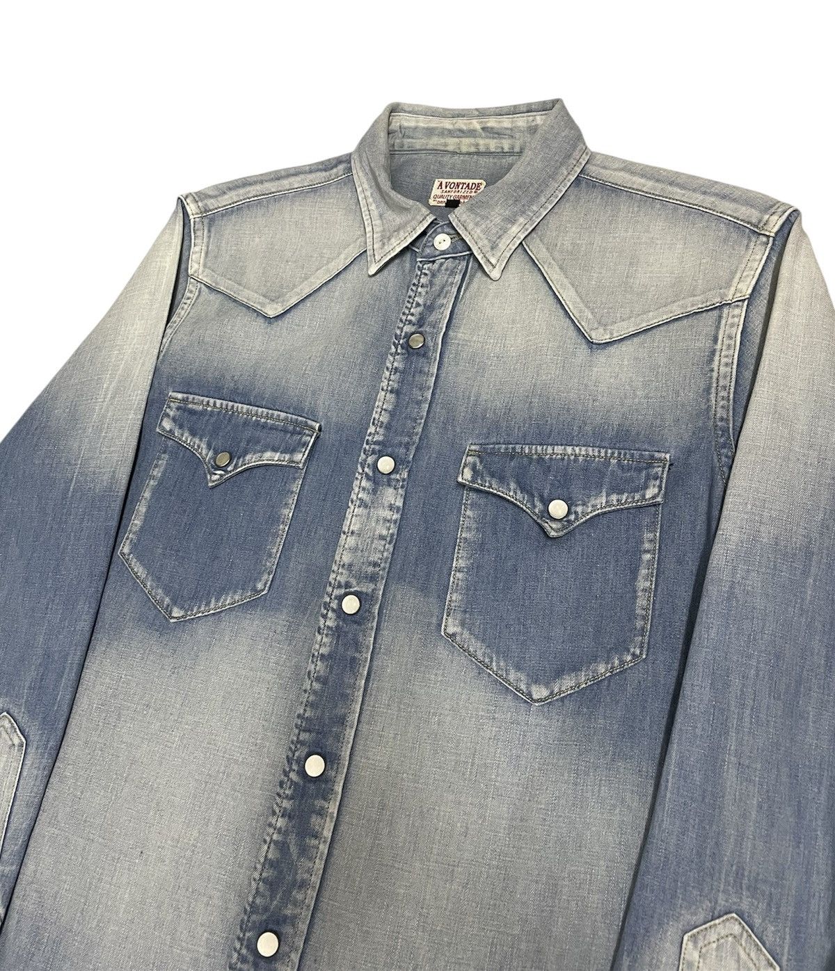 *A VONTADE A Vontade Japan Western Shirts Size US S / EU 44-46 / 1 - 3 Thumbnail