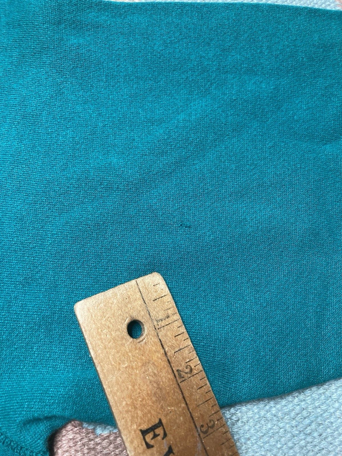 Vintage 80s crewneck sweatshirt blank teal turquoise distressed XL Size US XL / EU 56 / 4 - 8 Thumbnail