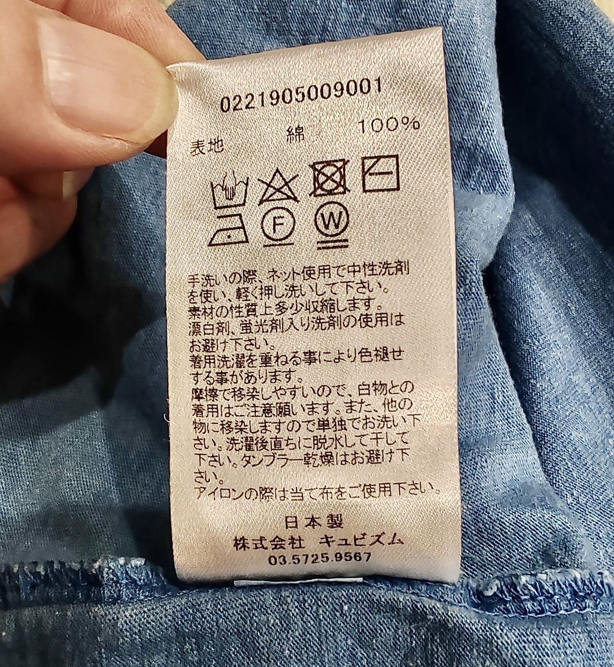 Visvim Visvim 21ss ICT Jumbo Tee Dmgd Indigo Size US XL / EU 56 / 4 - 6 Thumbnail
