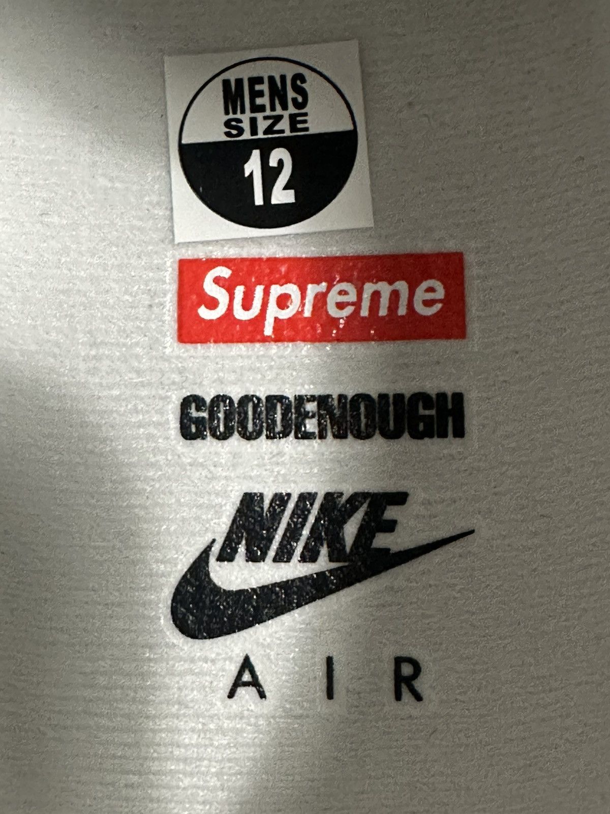 Supreme SUPREME X GOOD ENOUGH NIKE AF1 LEOPARD FUR DS SIZE 12 Size US 12 / EU 45 - 14 Thumbnail
