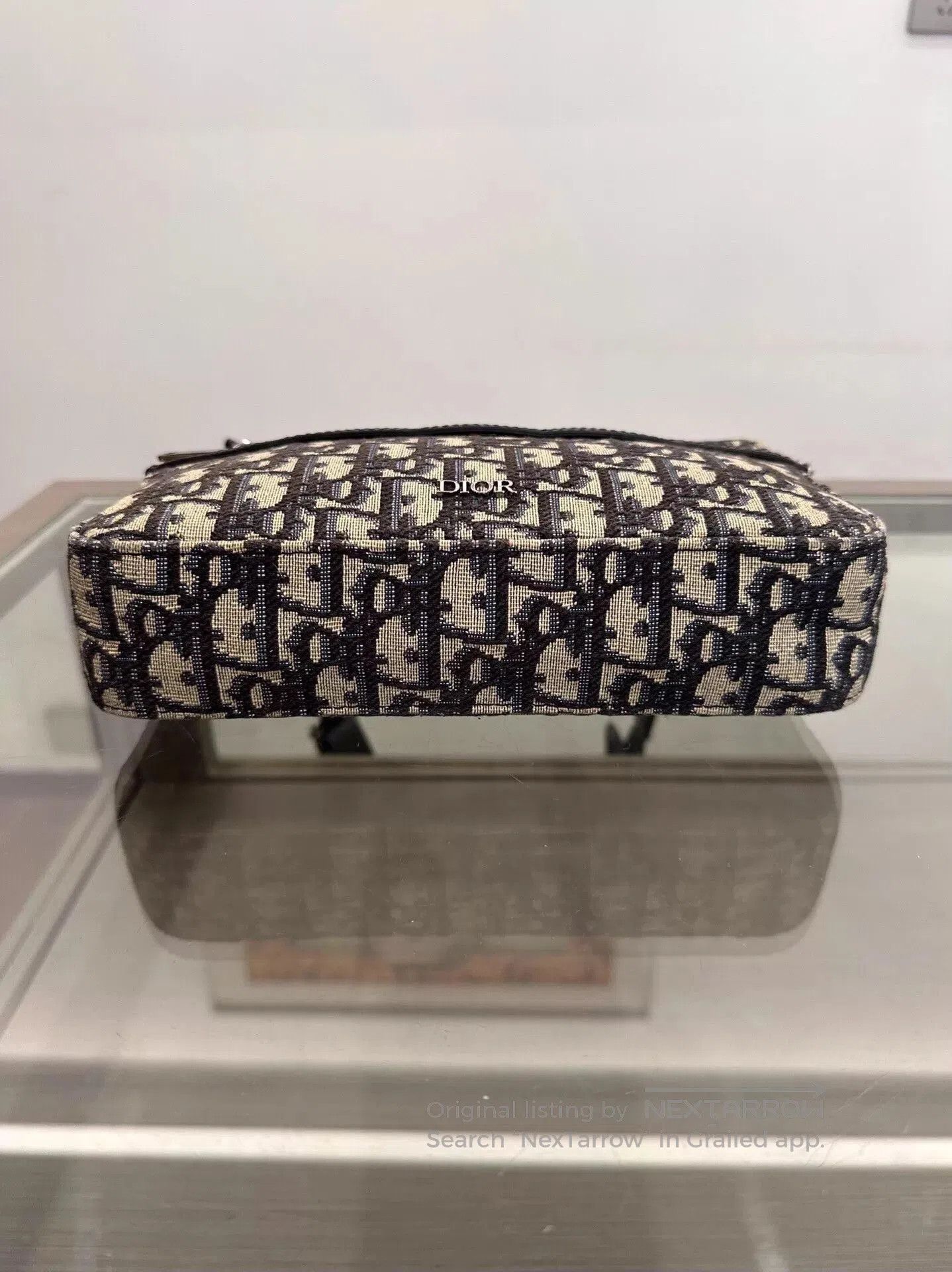 Dior Monogram Pattern Crossbody Shoulder Bag. Size ONE SIZE - 5 Thumbnail