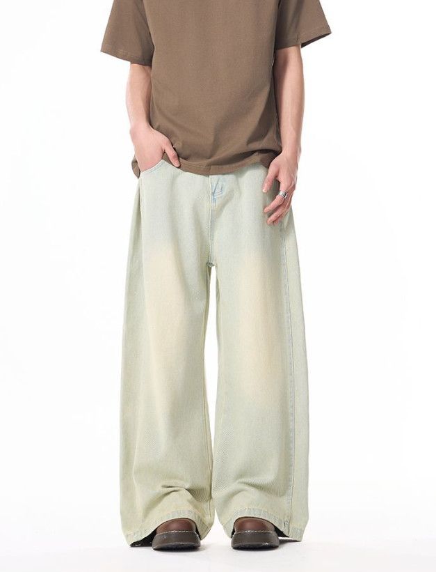 Jean Retro American high street baggy wide-leg jeans for men Size US 32 / EU 48 - 1 Thumbnail