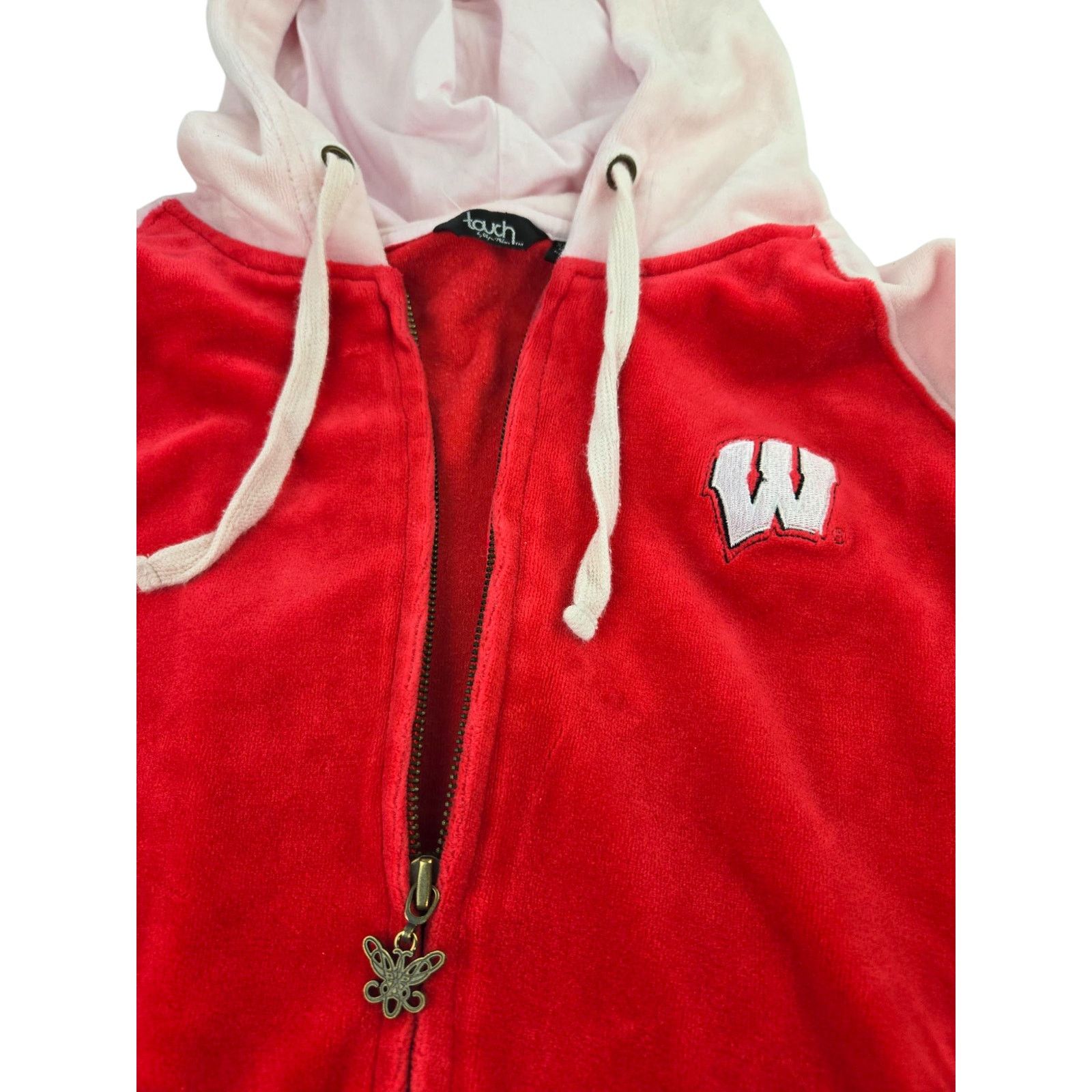 Other Touch by Alyssa Milano | Wisconsin Badgers Hoodie | Size XXL Size XXL / US 16-18 / IT 52-54 - 2 Thumbnail
