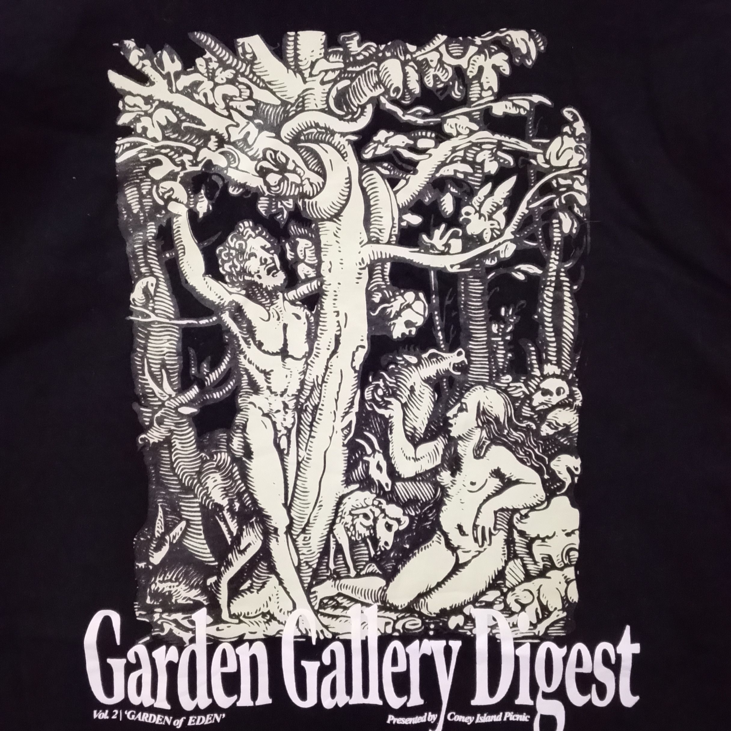 If Six Was Nine Coney Island Picnic Garden Gallery Digest Graphic T-shirt Size US M / EU 48-50 / 2 - 4 Thumbnail