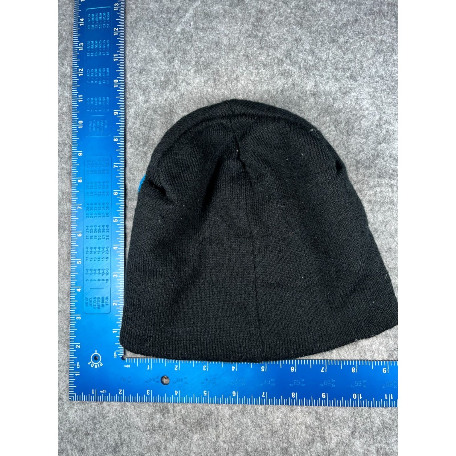 Vintage Matco Hat Adult One Size Black Blue Knit 100% Acrylic Mechanic Workwear Mens Size ONE SIZE - 3 Thumbnail