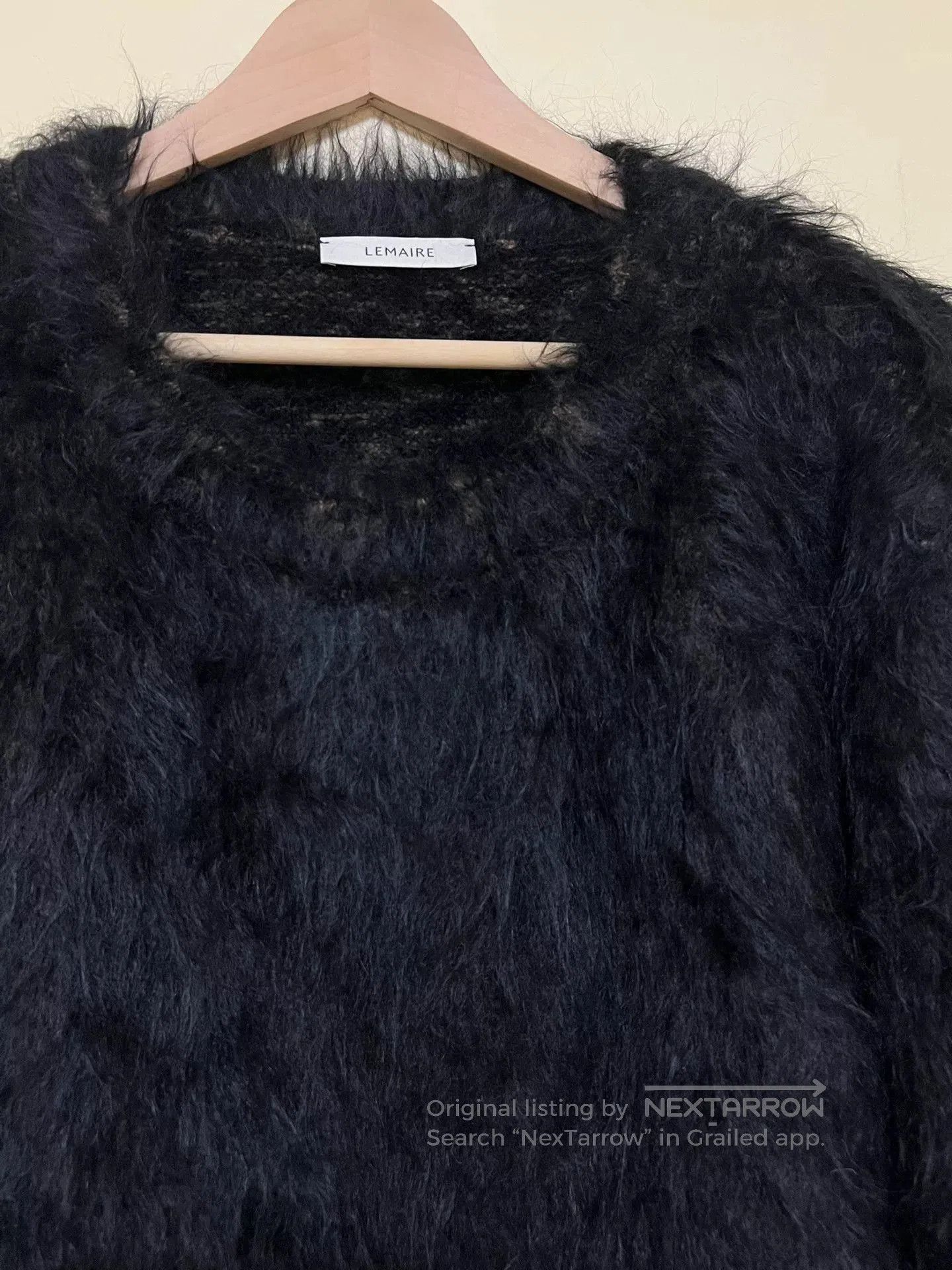 Lemaire Lemaire Black Mohair Sweater Pullover. Size US M / EU 48-50 / 2 - 3 Thumbnail