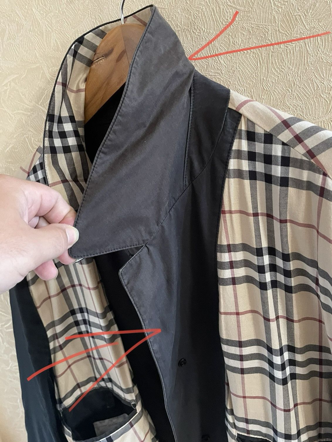Burberry Burberry cloak size L vintage Size US L / EU 52-54 / 3 - 10 Thumbnail