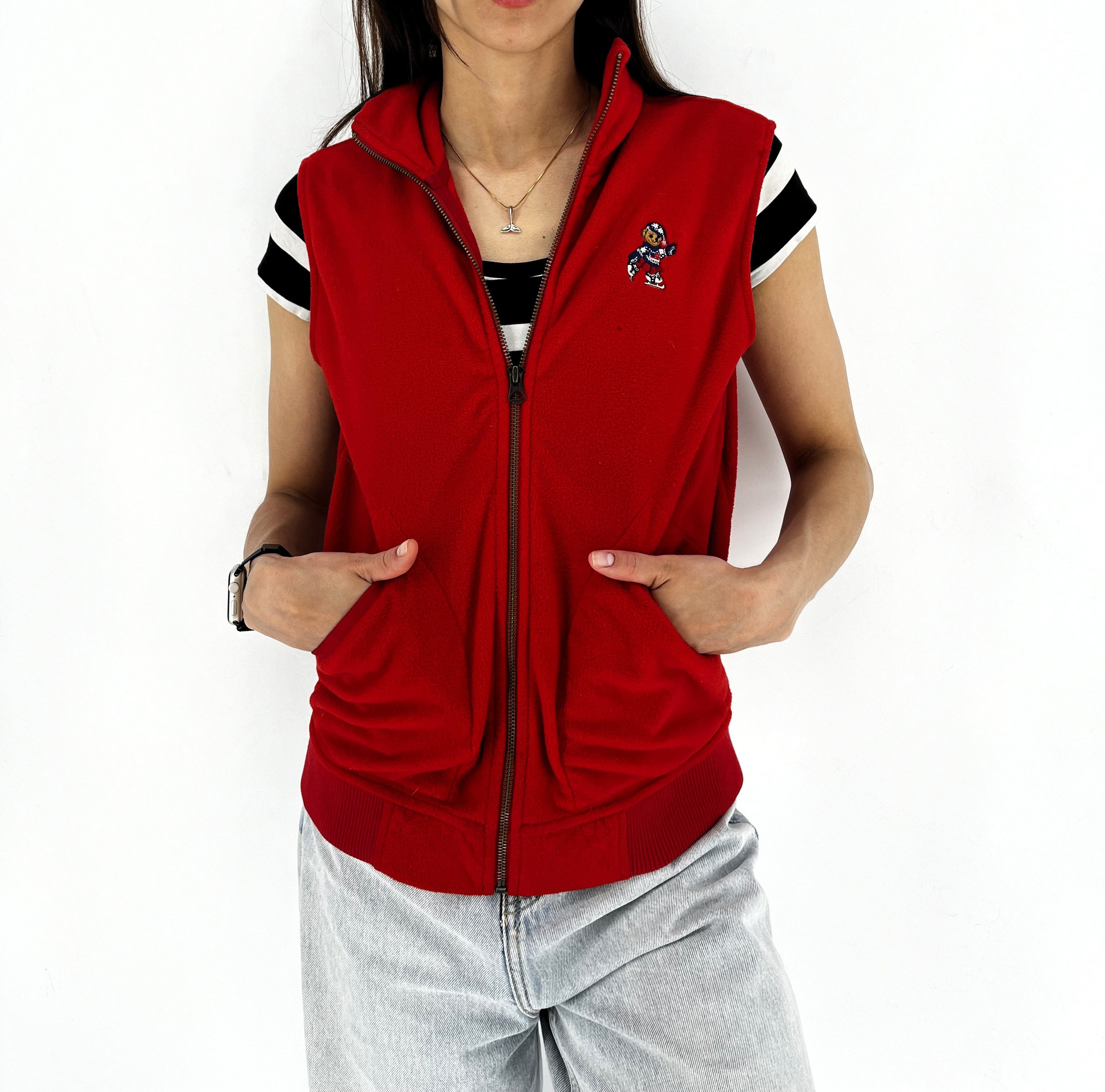 Polo Ralph Lauren Vintage Y2K Polo Ralph Lauren Baer Fleece Women's Vest Size S / US 4 / IT 40 - 4 Thumbnail