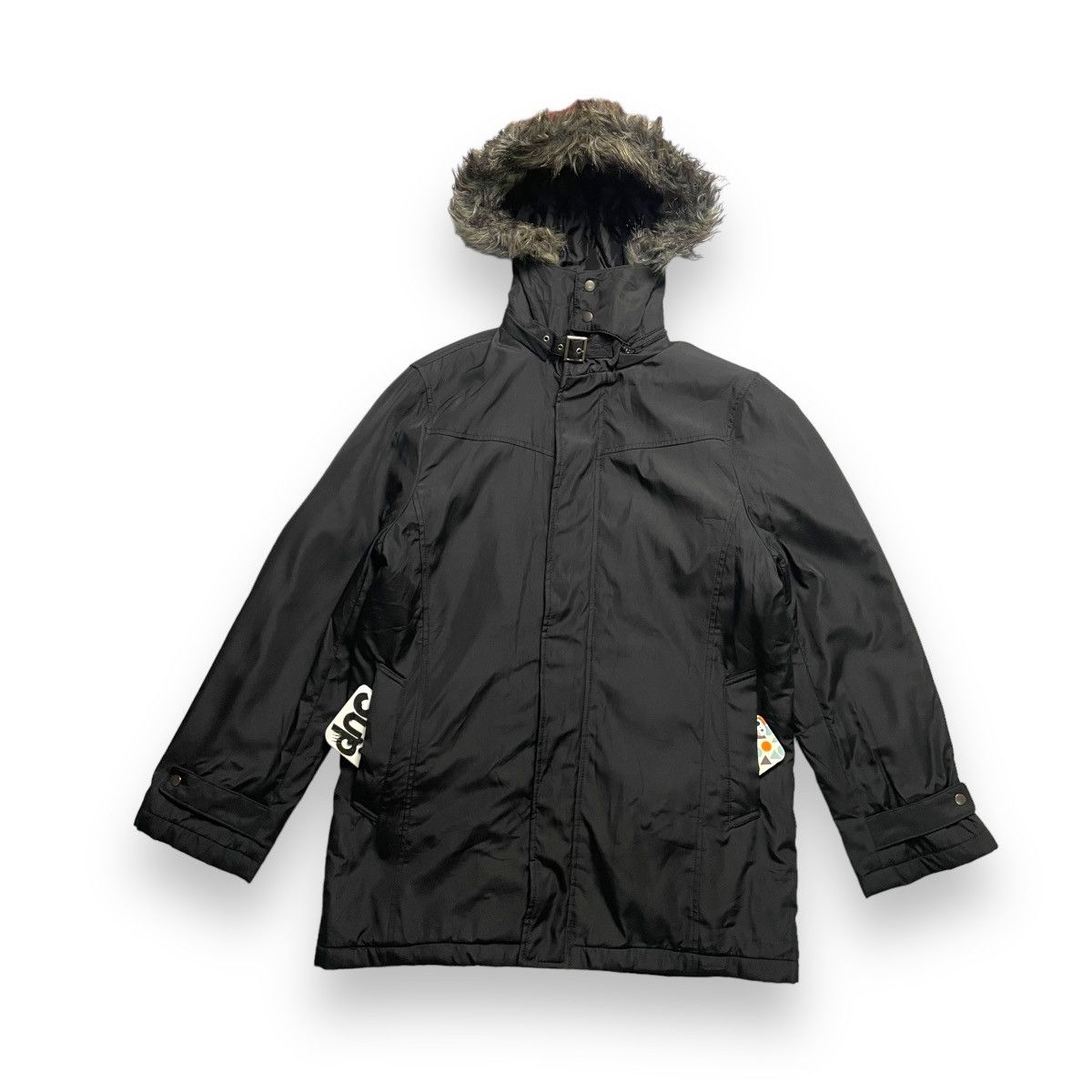 If Six Was Nine LOUIS CHAVLON BUTTON UP FULL ZIP NYLON FUR HOODIE JACKET Size US M / EU 48-50 / 2 - 1 Thumbnail
