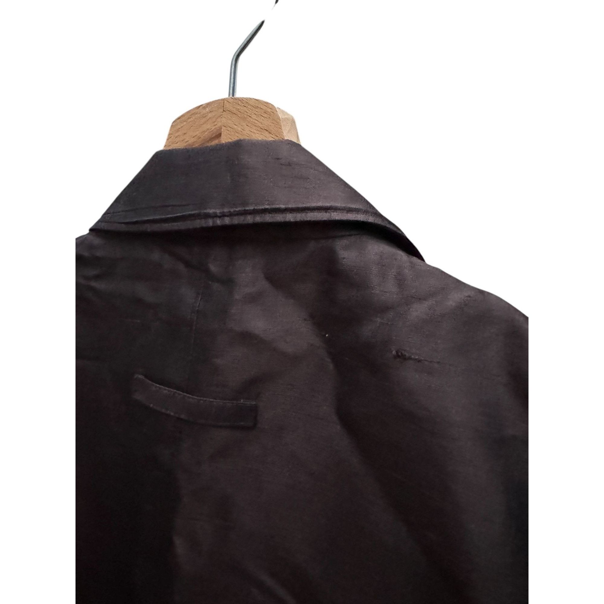Jean Paul Gaultier Vintage Bronze Sleeveless Blazer Jacket Size M / US 6-8 / IT 42-44 - 7 Thumbnail
