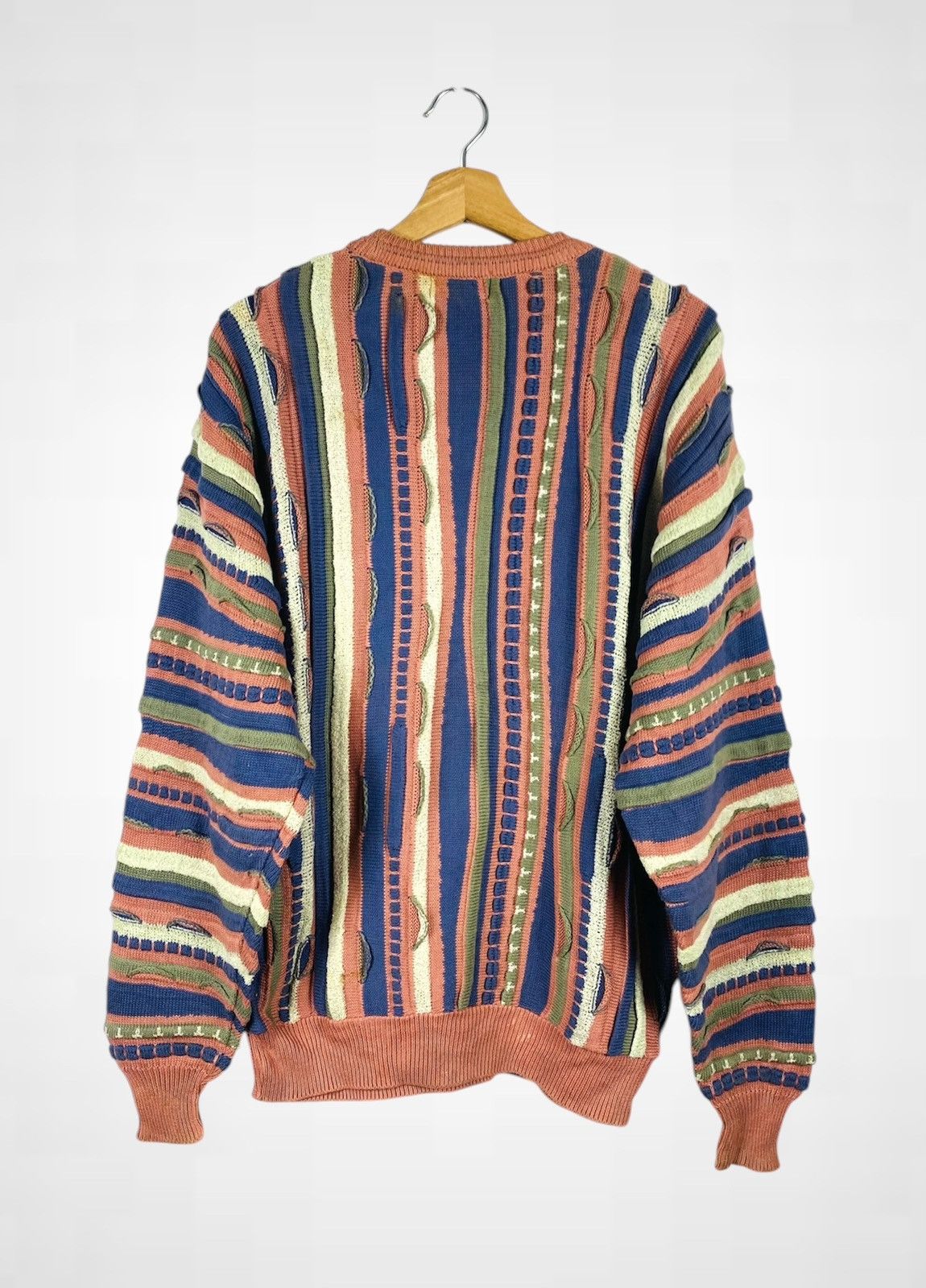 Homespun Knitwear Vintage Bazzanti Inpires Coogi Cardigan Sweaters Size US L / EU 52-54 / 3 - 2 Thumbnail