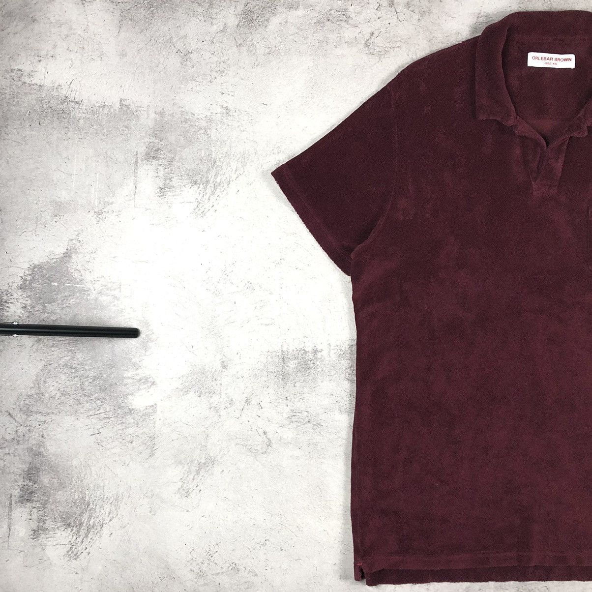 Orlebar Brown Orlebar Brown Terry Towelling Polo Shirt Size US XXL / EU 58 / 5 - 5 Thumbnail