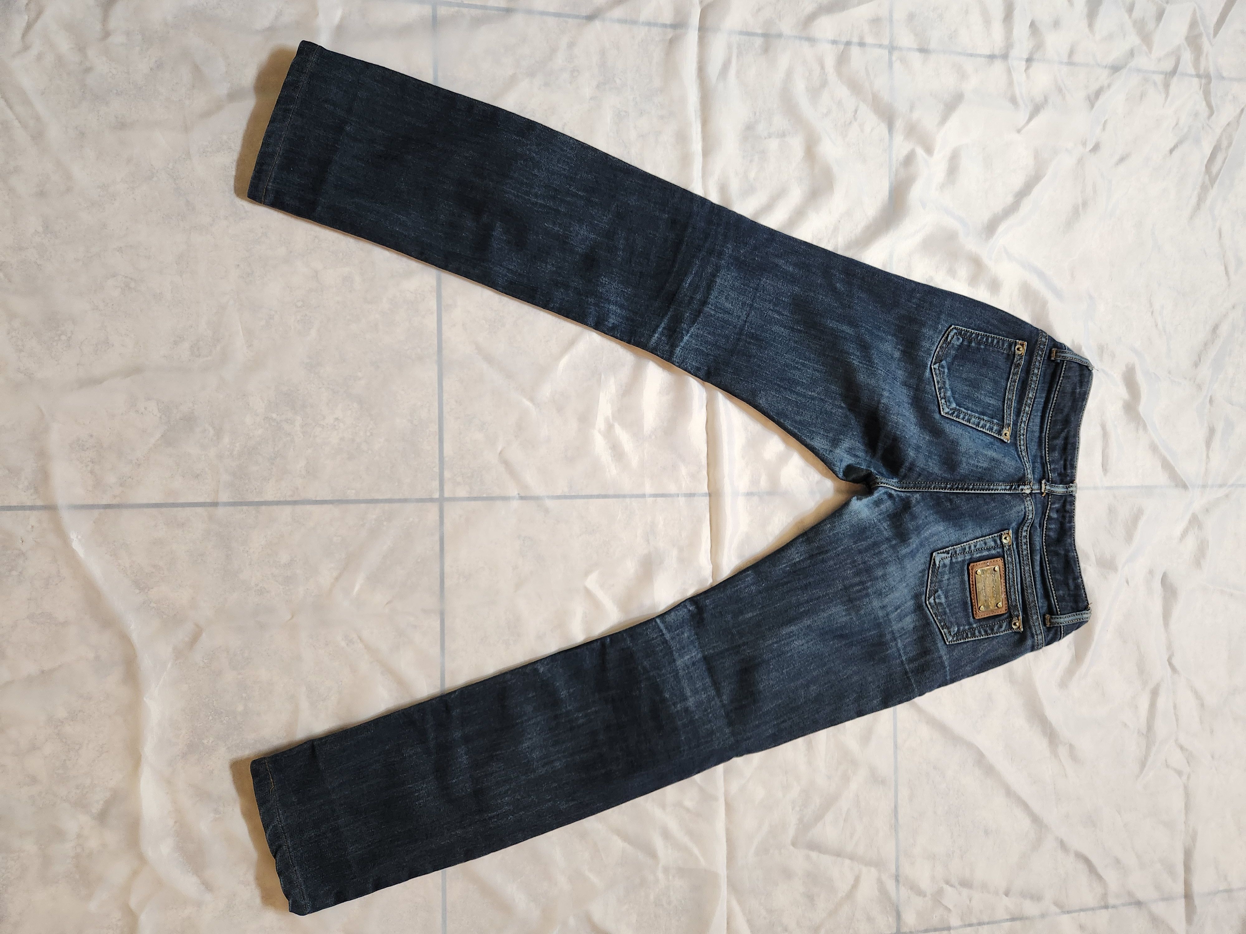 Dolce & Gabbana LOW RISE SKINNY Size 28" / US 6 / IT 42 - 3 Thumbnail