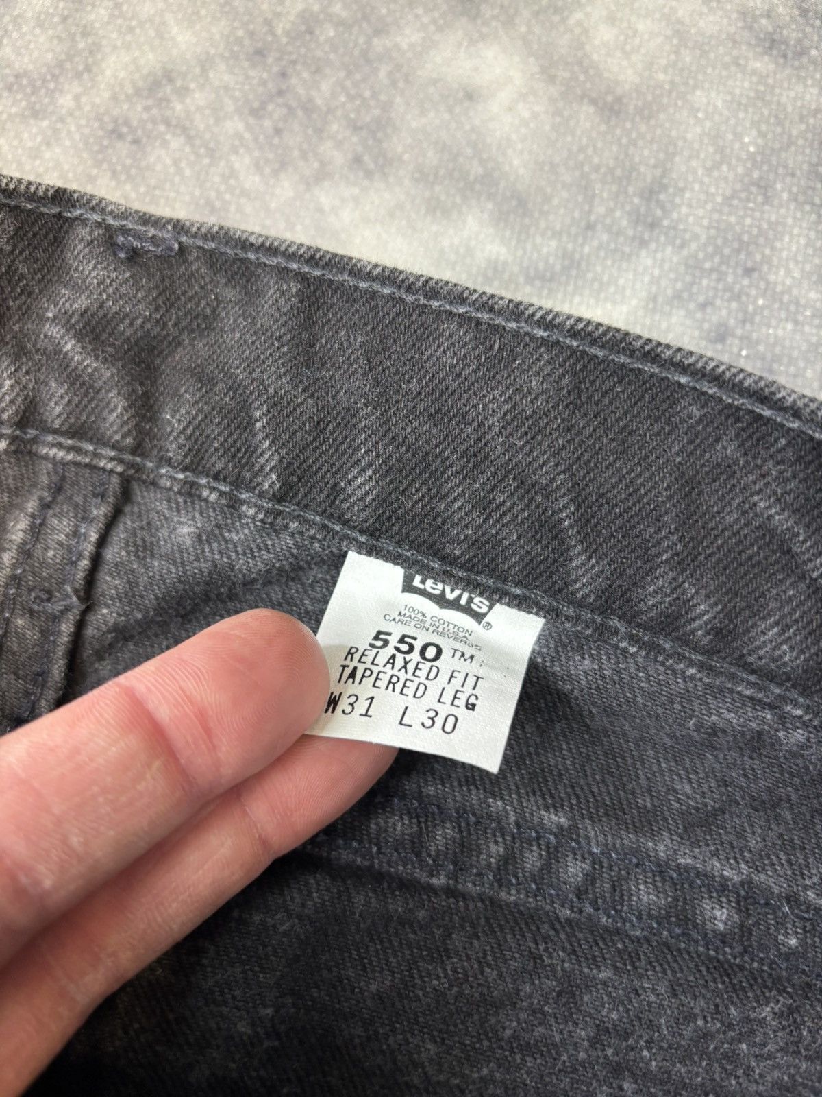 Levi's × Vintage Vintage Levi’s 550 Orange Tab Jeans Denim Casual Pants USA Size US 31 - 4 Thumbnail