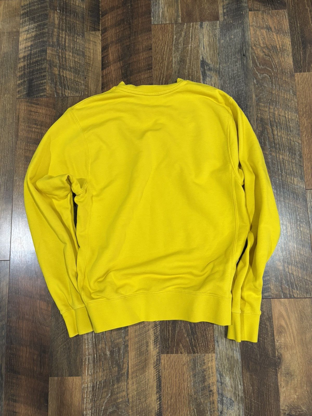 Nike × Vintage Nike Yellow crewneck sweatshirt fleece Size US XS / EU 42 / 0 - 3 Thumbnail