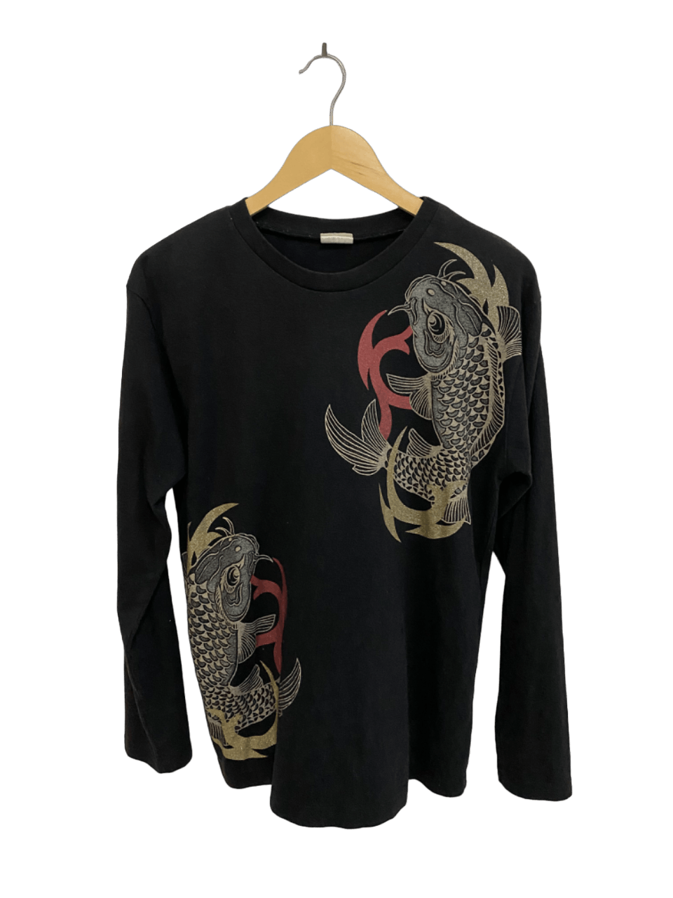 Japanese Brand Rare Vintage SUKAJAN JAPAN Dragon Koi Size US M / EU 48-50 / 2 - 2 Thumbnail