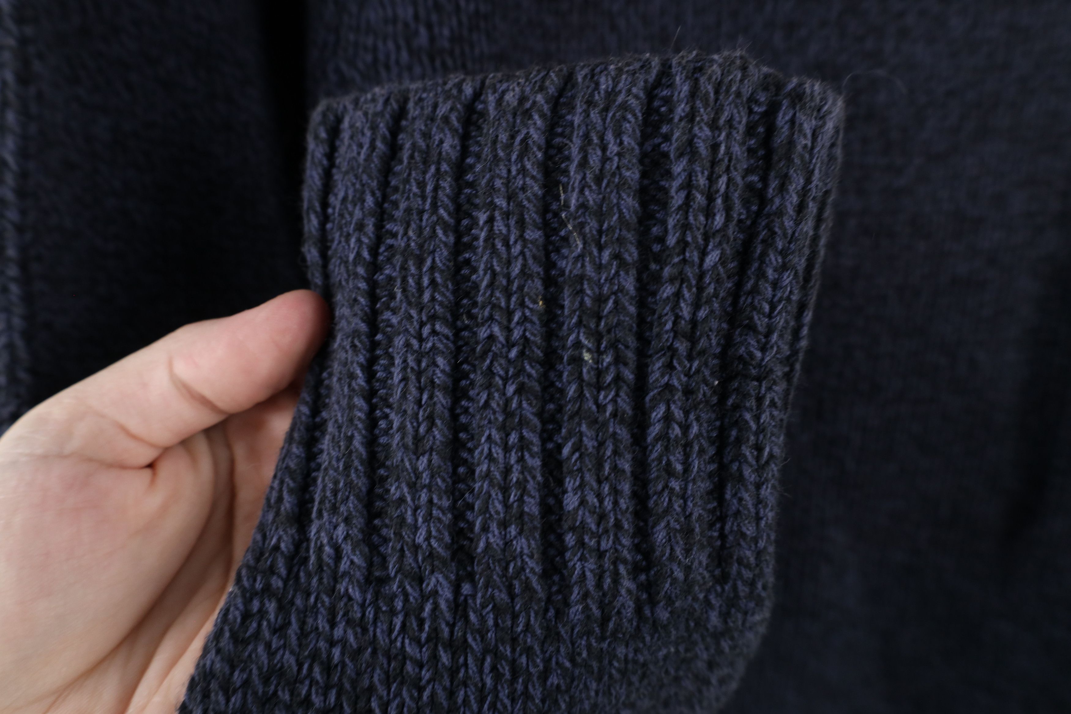 Gap × Vintage Vintage Y2K Gap Stretch Ribbed Knit Turtleneck Sweater Size L / US 10 / IT 46 - 4 Thumbnail