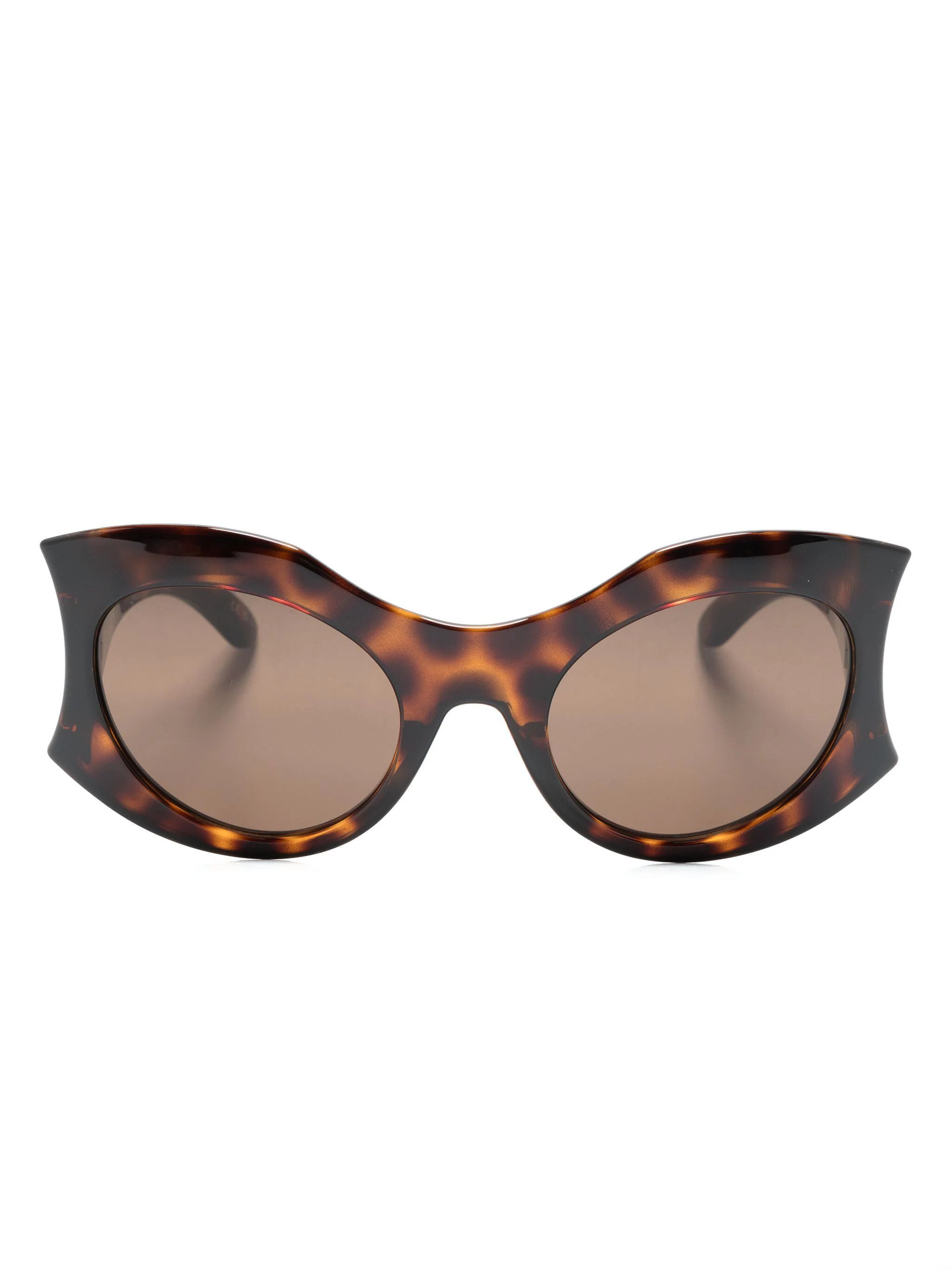 サングラス BALENCIAGA 'Casino Round' sunglasses Women's Casino Round Sunglasses in Black | Balenciaga US