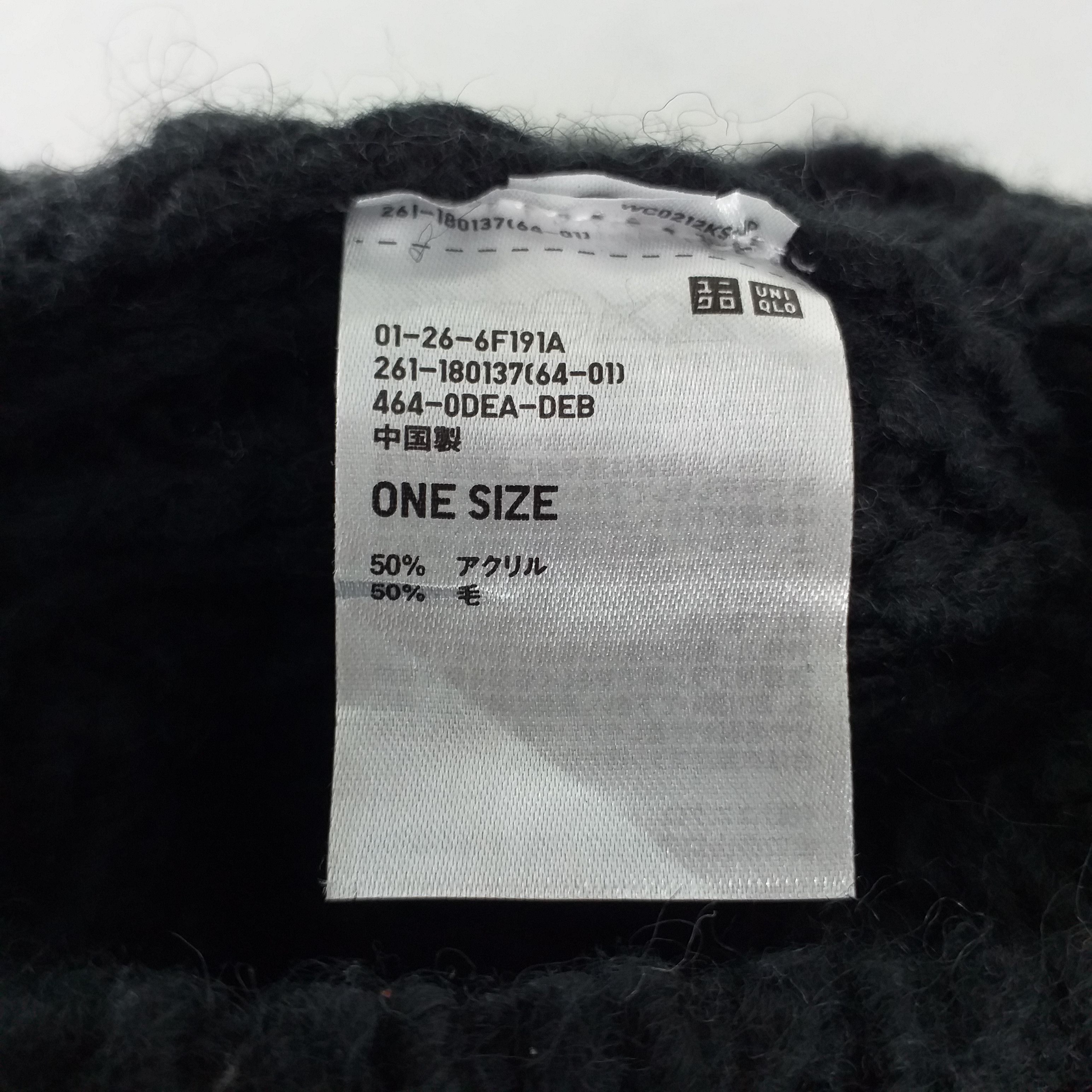 Japanese Brand Uniqlo Plain Snow Cap Hat Beanie -BN296 Size ONE SIZE - 5 Thumbnail