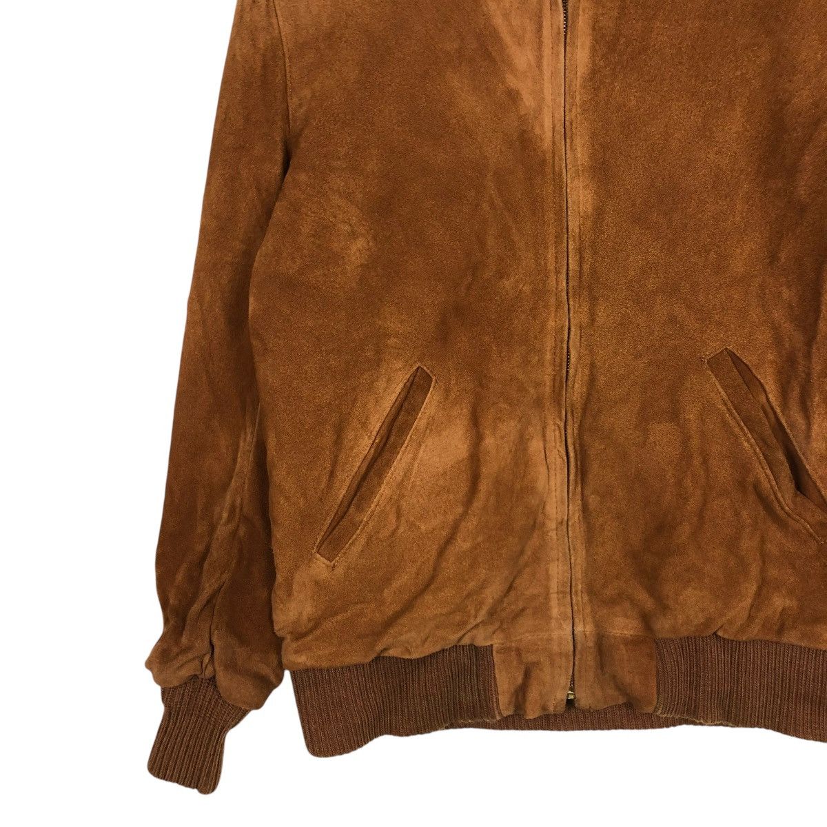 Vintage 🔥VINTAGE GENUINE LEATHER BOMBER JACKET WINNY ROASTER NY Size US M / EU 48-50 / 2 - 6 Thumbnail