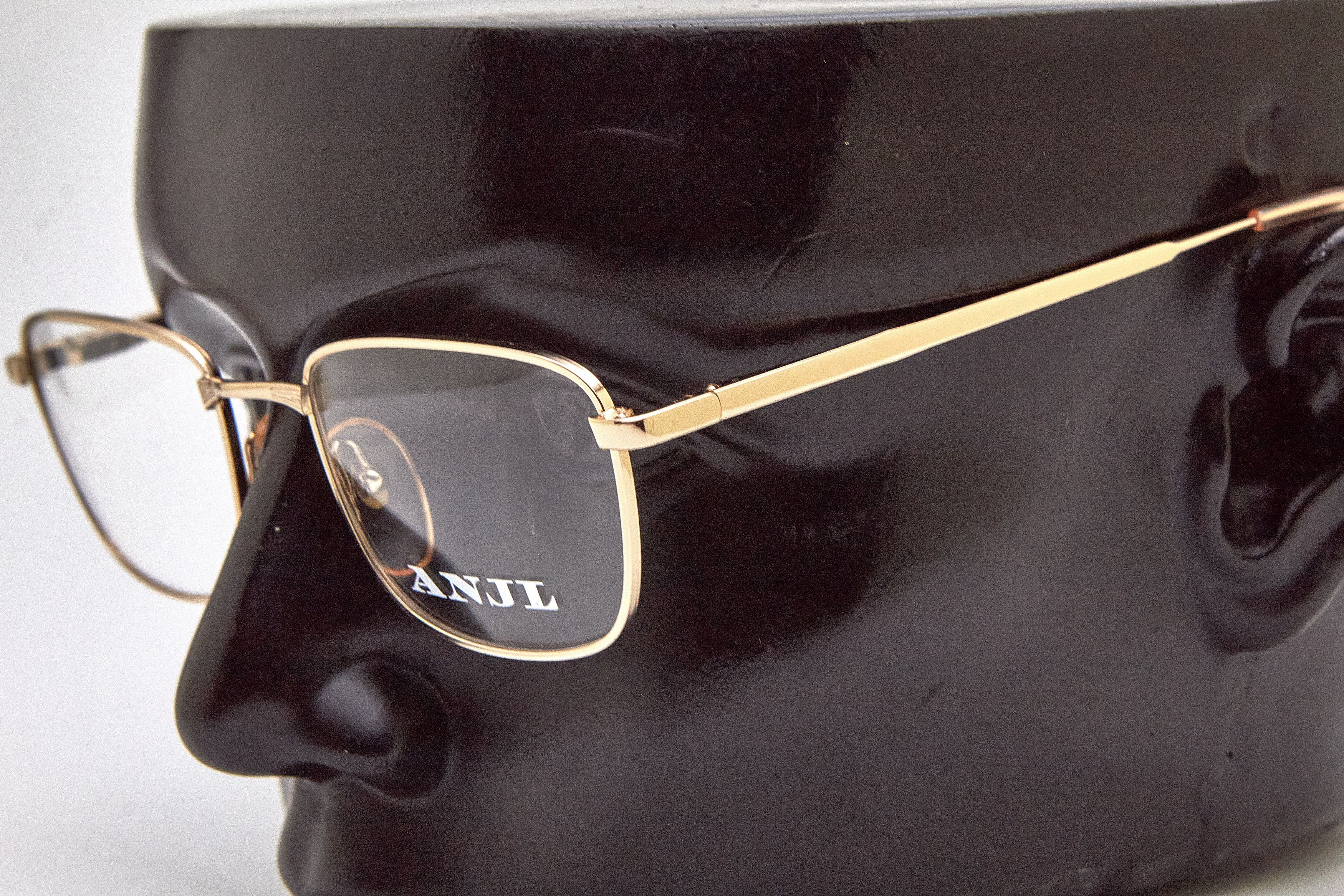 Vintage Old Money ANJL Gold Rectangular Quiet Lux Specs Size ONE SIZE - 8 Thumbnail