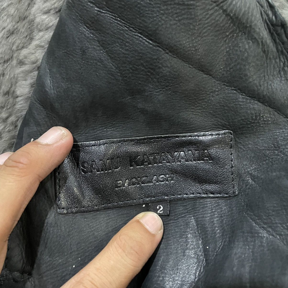 Isamu Katayama Backlash 💰BINDING💰 ISAMU KATAYAMA BACKLASH FUR RABBIT DUFFLE JACKET Size US L / EU 52-54 / 3 - 15 Thumbnail