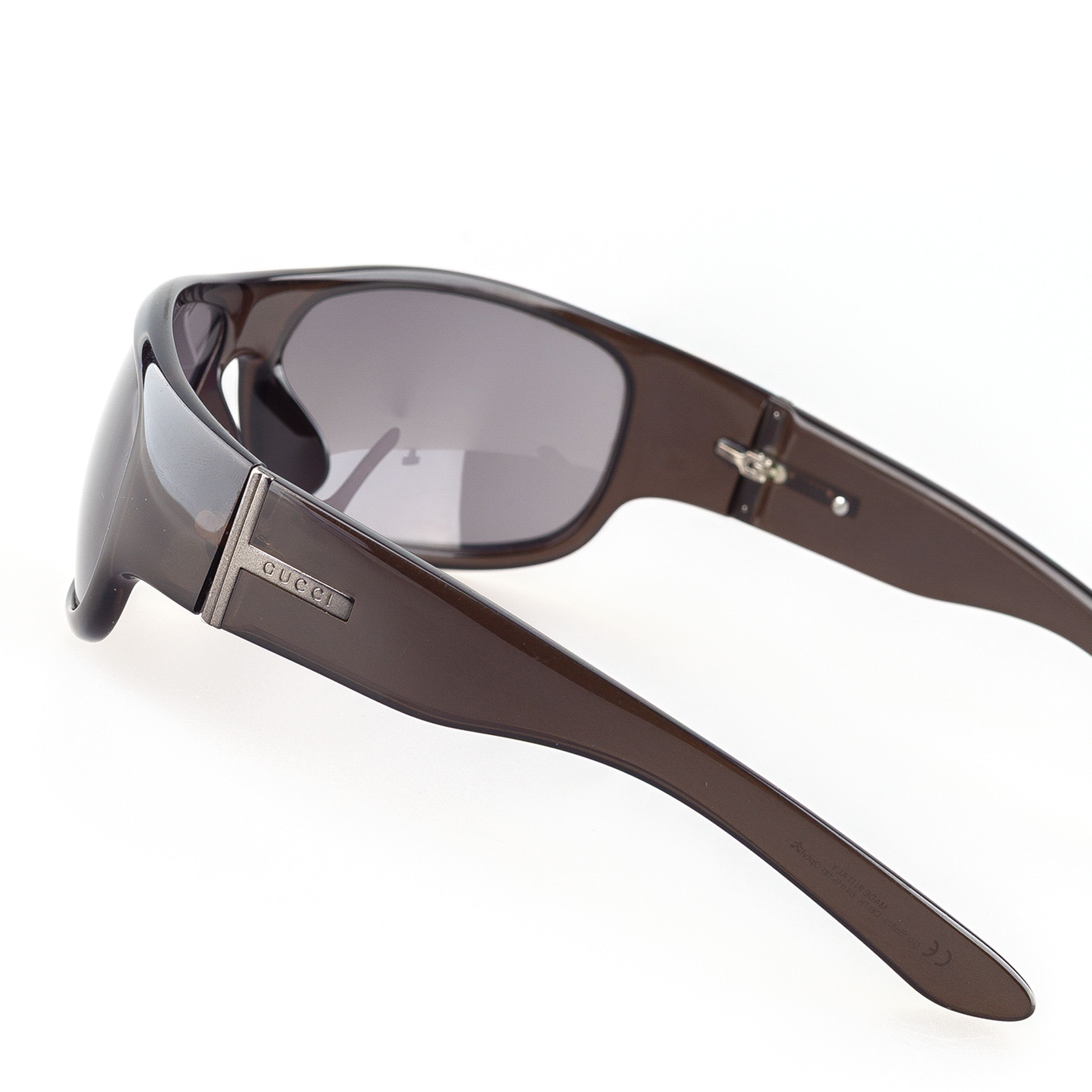 Gucci Gucci GG 1586/S CBITK Brown Vintage Sunglasses Size ONE SIZE - 10 Thumbnail