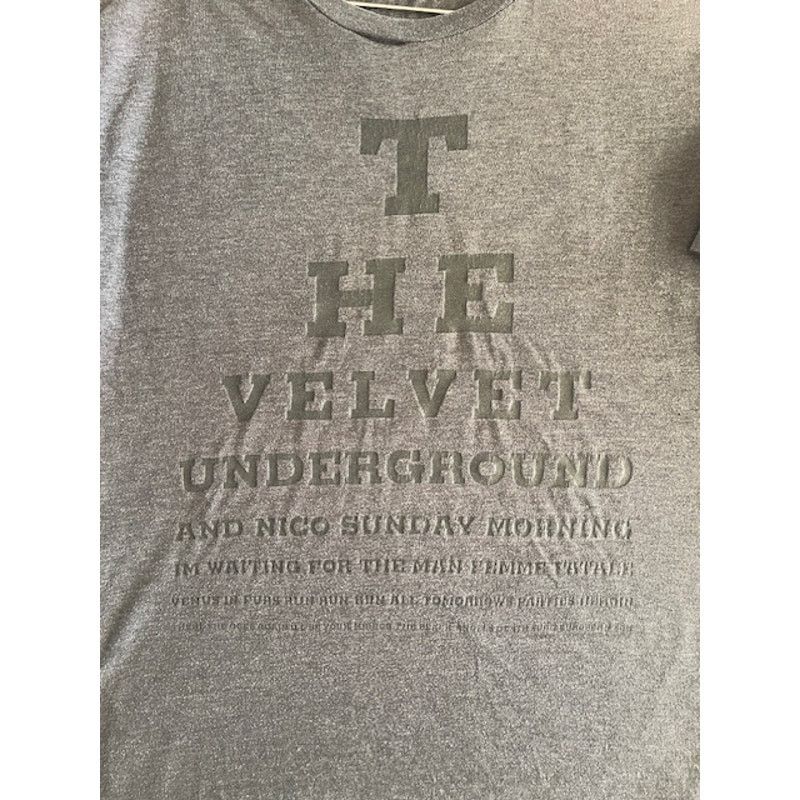 Junk Food The Velvet Underground- Eye Chart TShirt Song Titles OOP - L Size US L / EU 52-54 / 3 - 2 Thumbnail