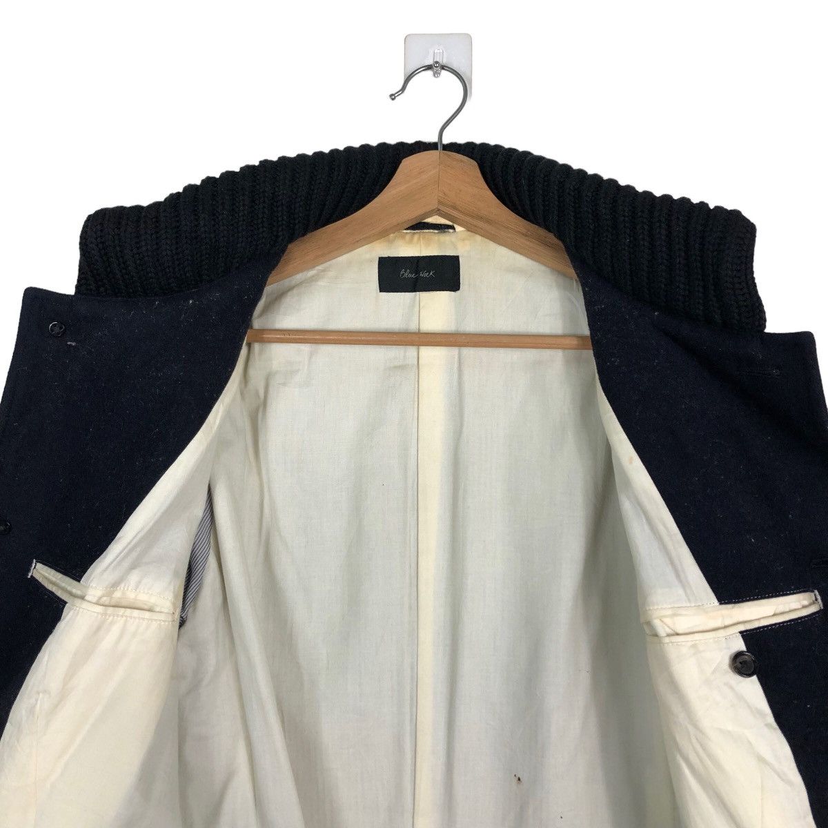45rpm 🔥90’s Blue Work Wool Jacket Made in Japan Size US M / EU 48-50 / 2 - 11 Thumbnail
