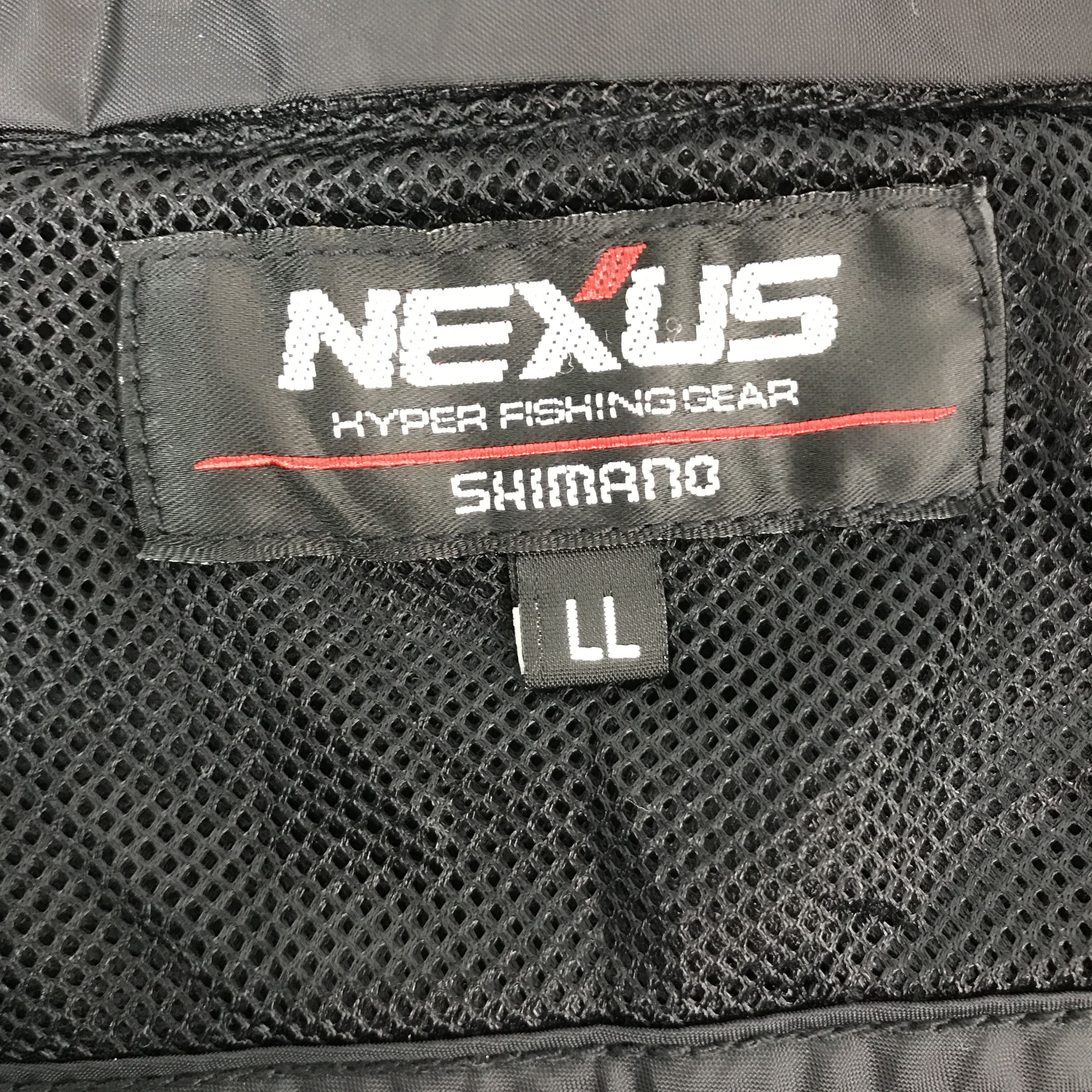 Japanese Brand SHIMANO FISHING TACTICAL VEST Size US L / EU 52-54 / 3 - 8 Thumbnail