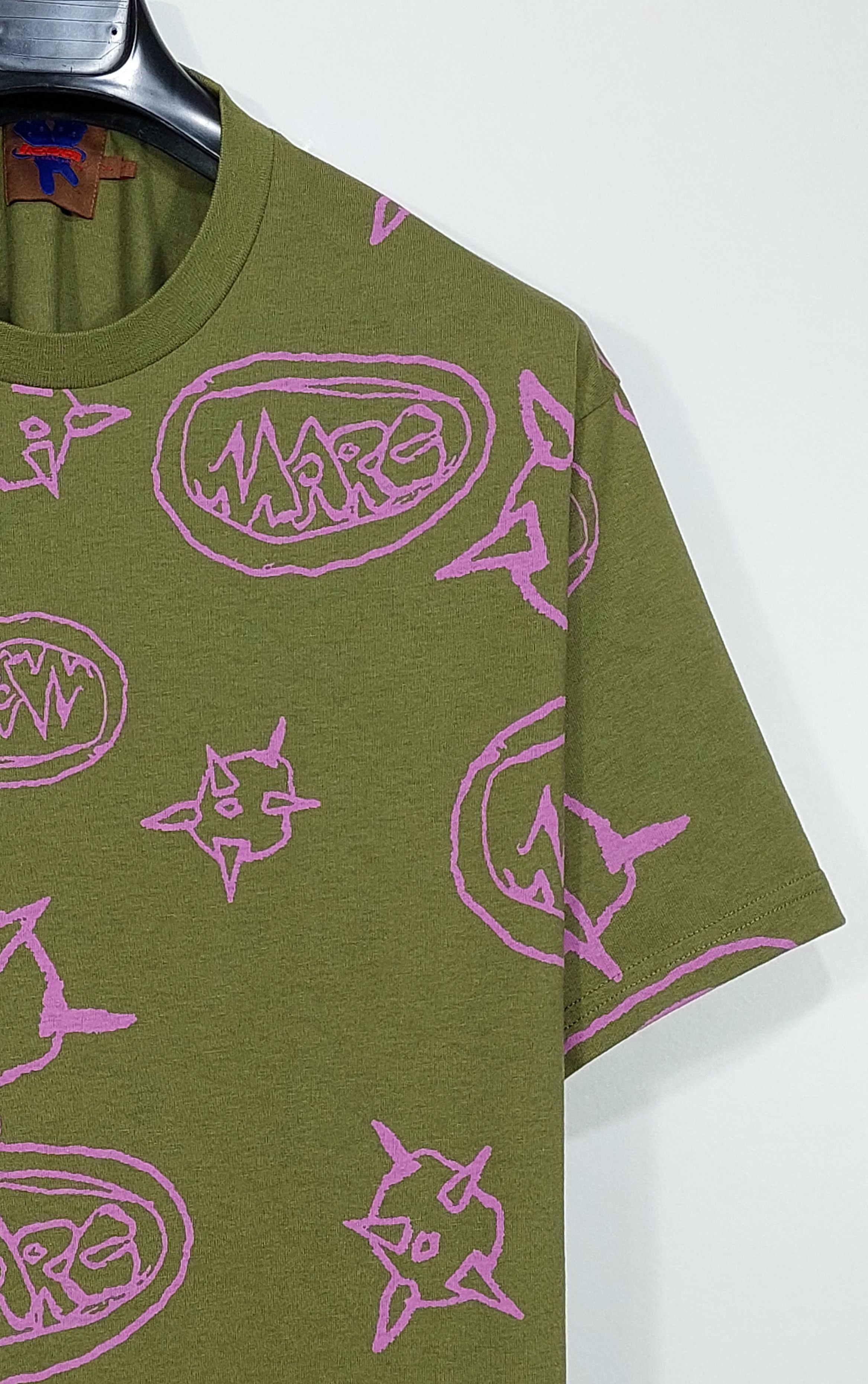 Heaven by Marc Jacobs spikes print tshirt - green / pink XL Size US XL / EU 56 / 4 - 5 Thumbnail