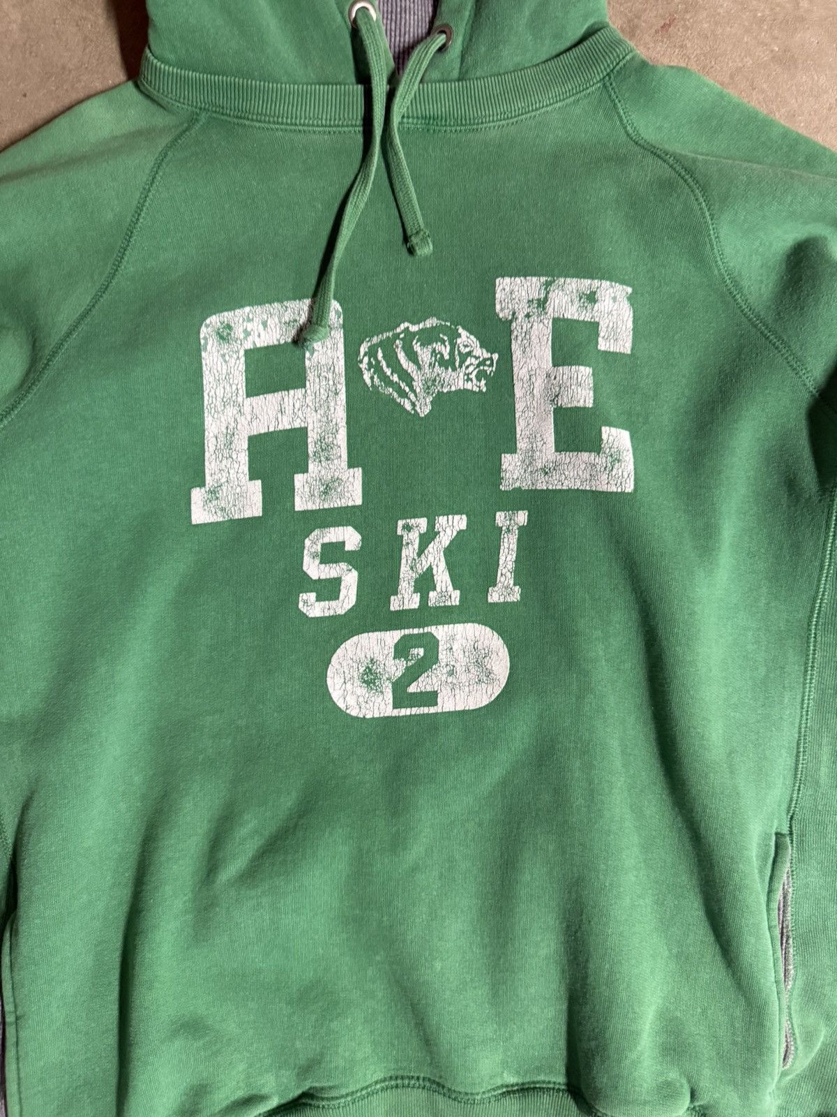 American Eagle Outfitters Vintage y2k 2000s baggy fit American Eagle Hoodie Size US L / EU 52-54 / 3 - 2 Thumbnail
