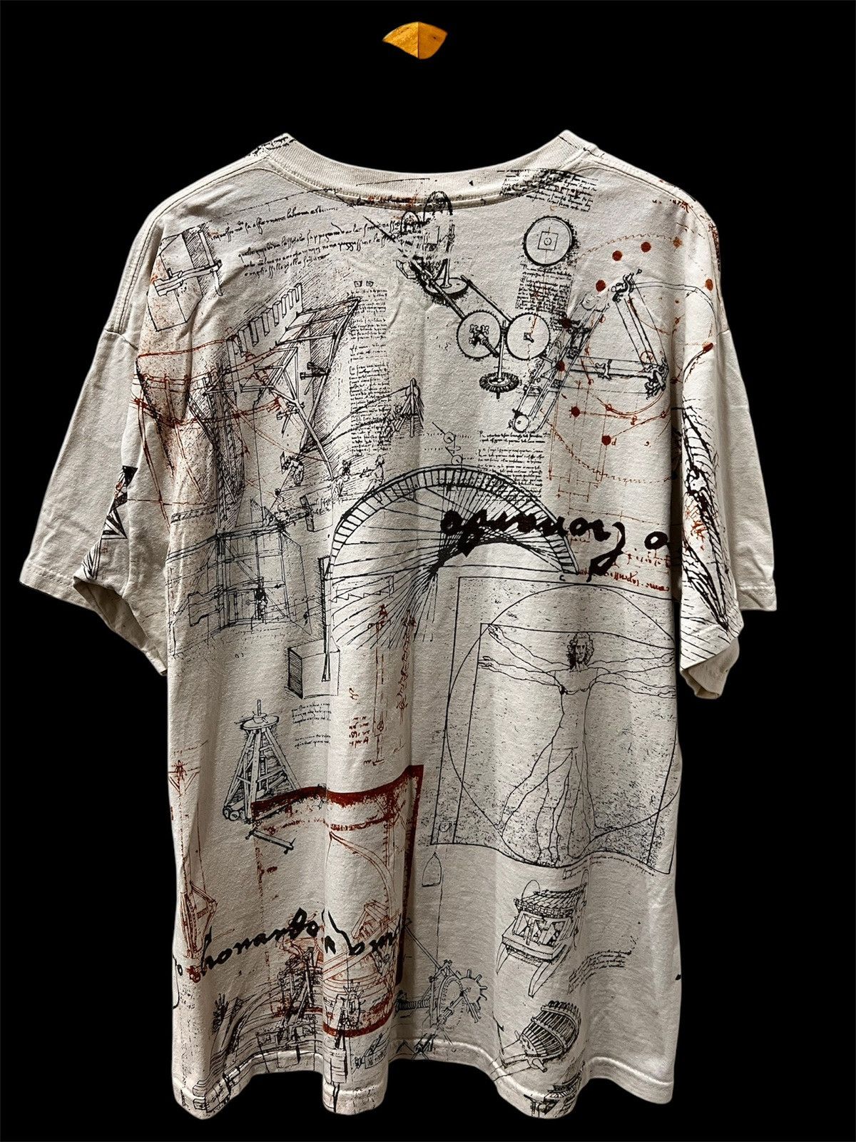 Vintage VINTAGE LEONARDO DA VINCI 90’s Size US XL / EU 56 / 4 - 2 Thumbnail