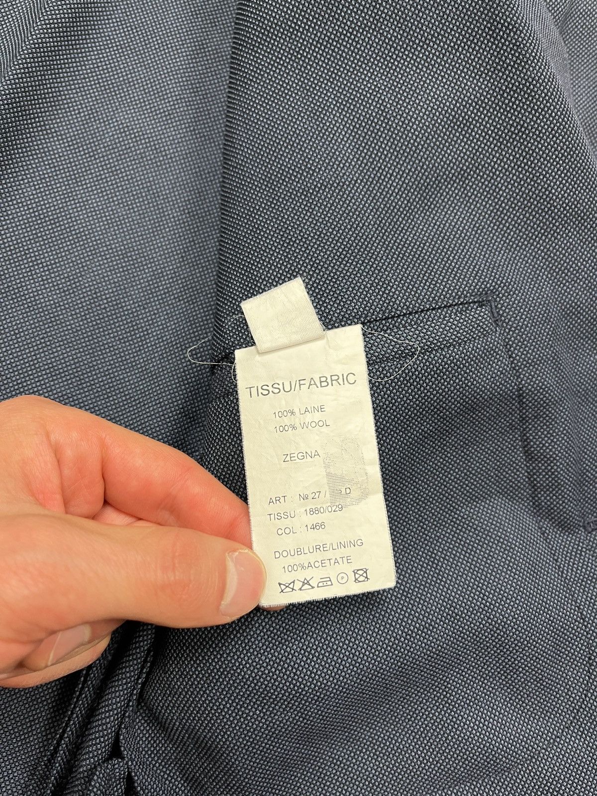 Ermenegildo Zegna Ermenegildo Zegna Traveller Wool Blazer Jacket Size US S / EU 44-46 / 1 - 12 Thumbnail
