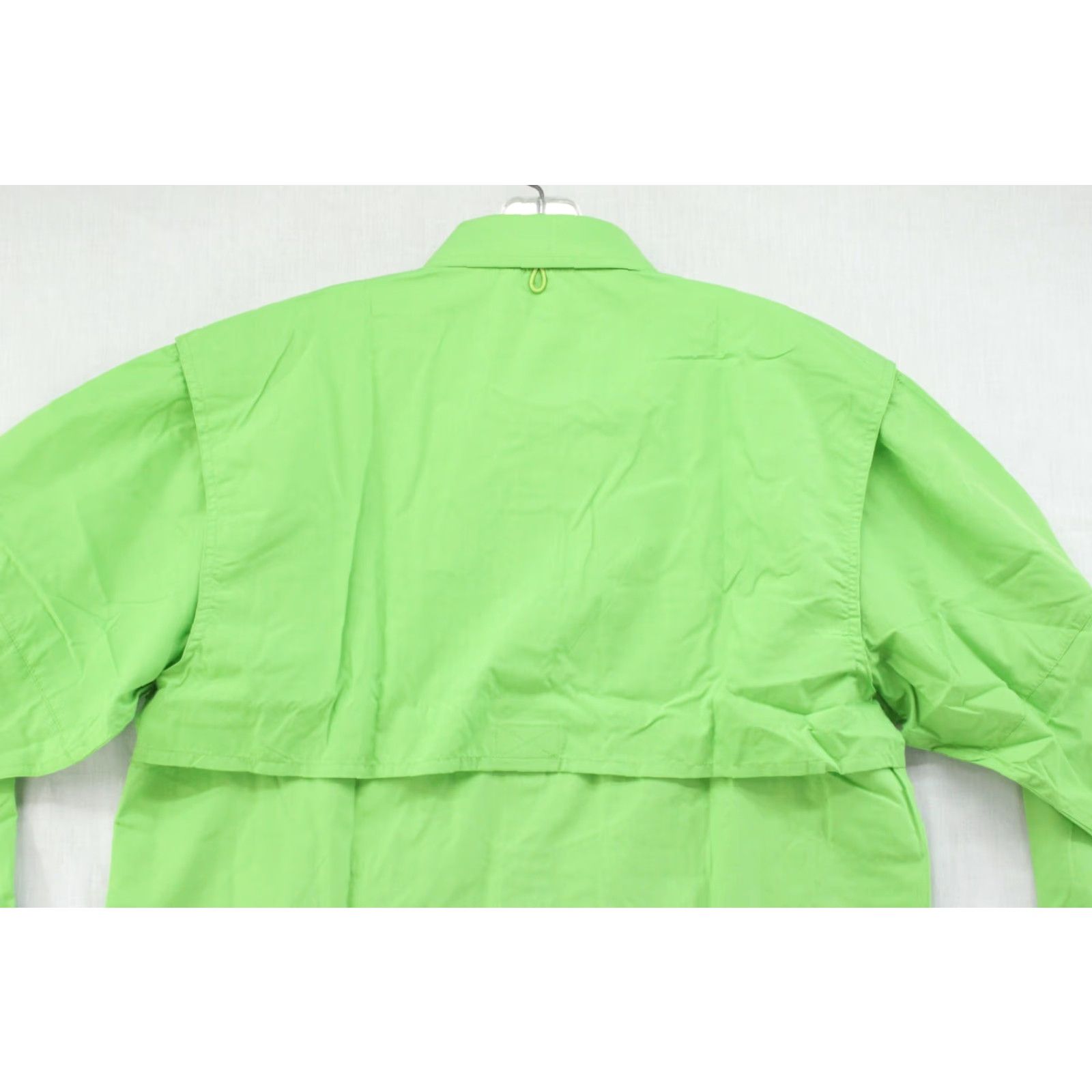 Vintage Tiger Hill Men's Shirt Small Green Performance Poplin Solid Vented Fishing Size US S / EU 44-46 / 1 - 4 Thumbnail