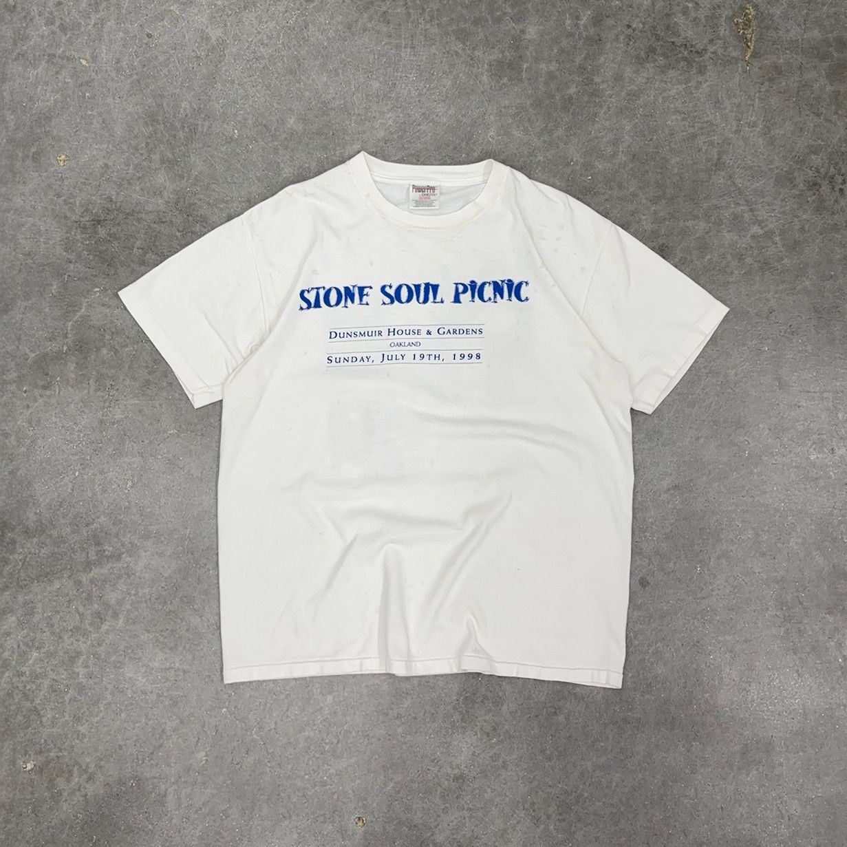 Band Tees × Vintage Stone Soul Picnic Concert T-Shirt Cameo The Whispers Size US L / EU 52-54 / 3 - 4 Thumbnail