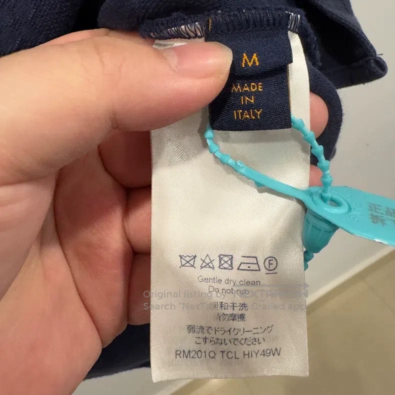 Louis Vuitton Louis Vuitton Dark blue presbyopic dark grain single pocke Size US M / EU 48-50 / 2 - 4 Thumbnail