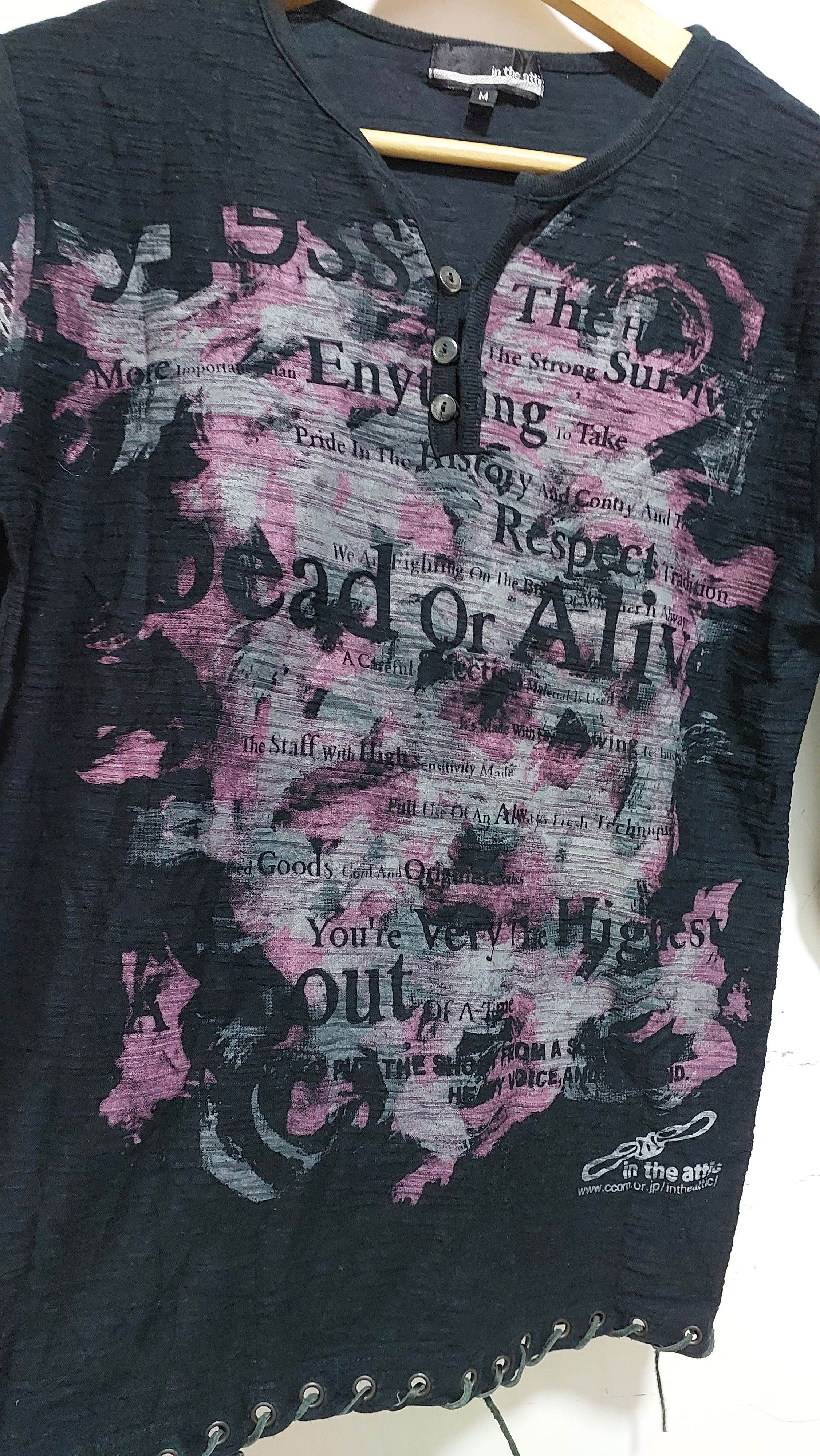 In The Attic IN THE ATTIC PUNK TSHIRT Size US S / EU 44-46 / 1 - 8 Thumbnail