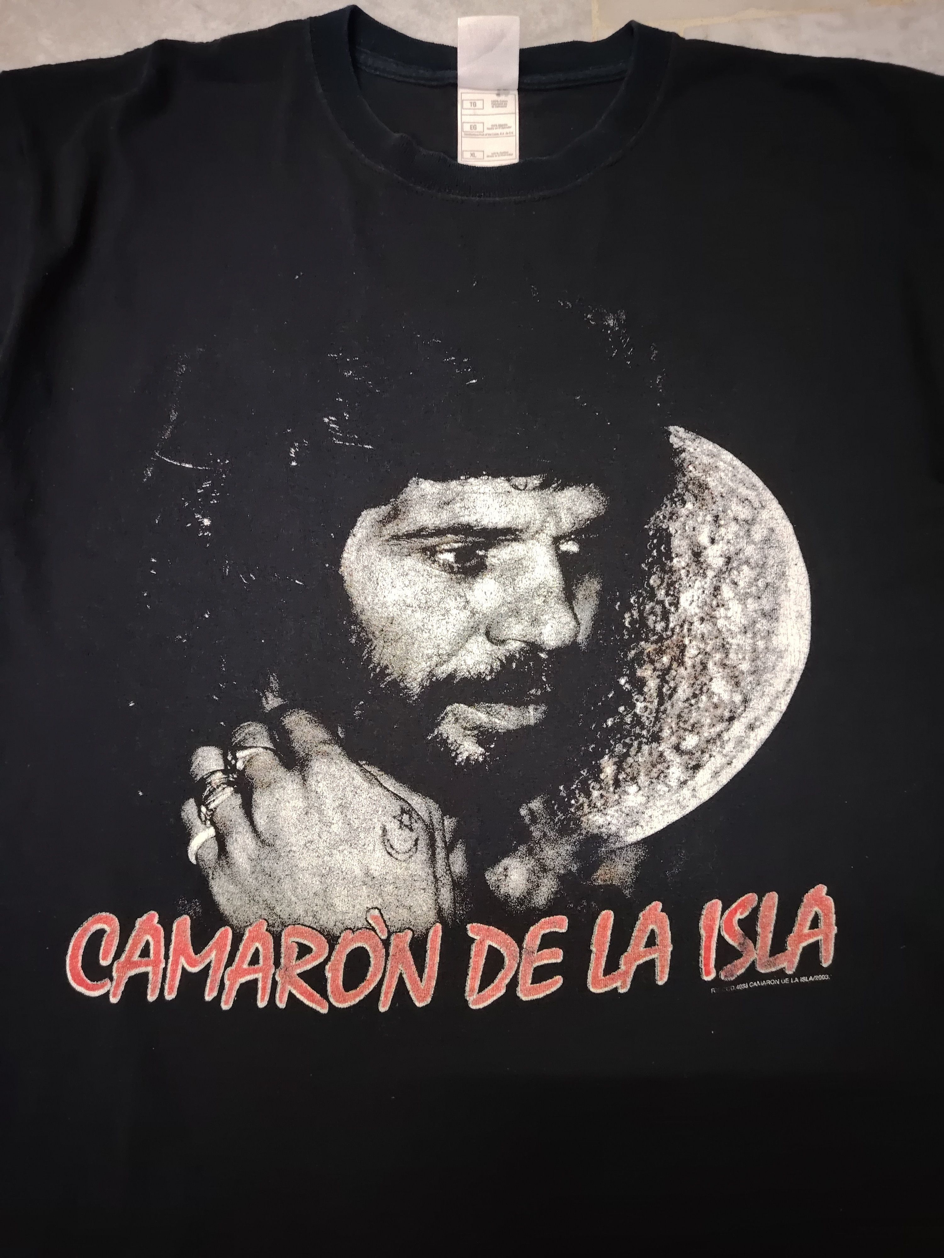 Vintage Vintage Camaron de la Isla T-shirt Size US XL / EU 56 / 4 - 3 Thumbnail