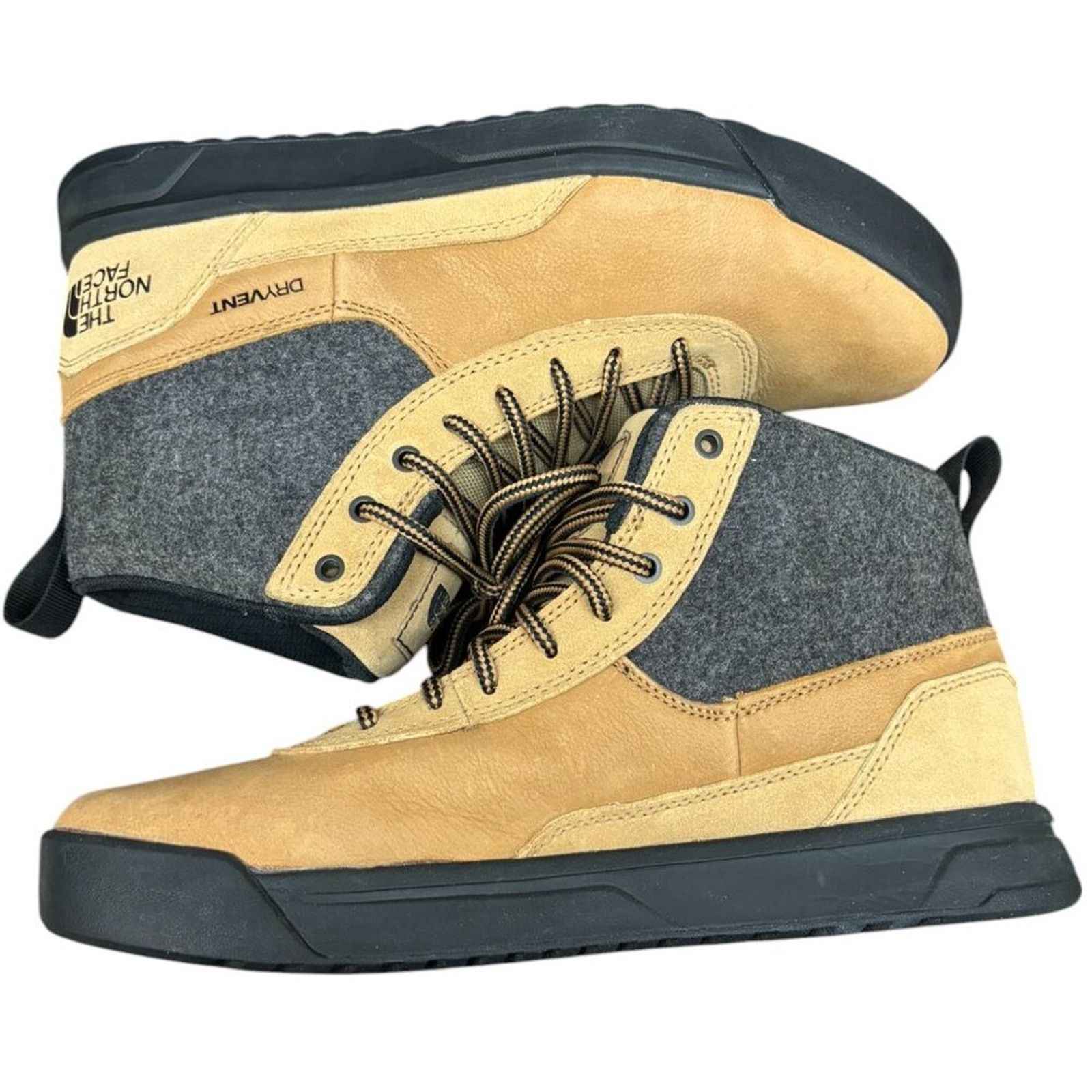 The North Face The North Face Men's Larimer Mid Waterproof Shoes Tan SZ 7.5 Size US 7.5 / EU 40-41 - 6 Thumbnail