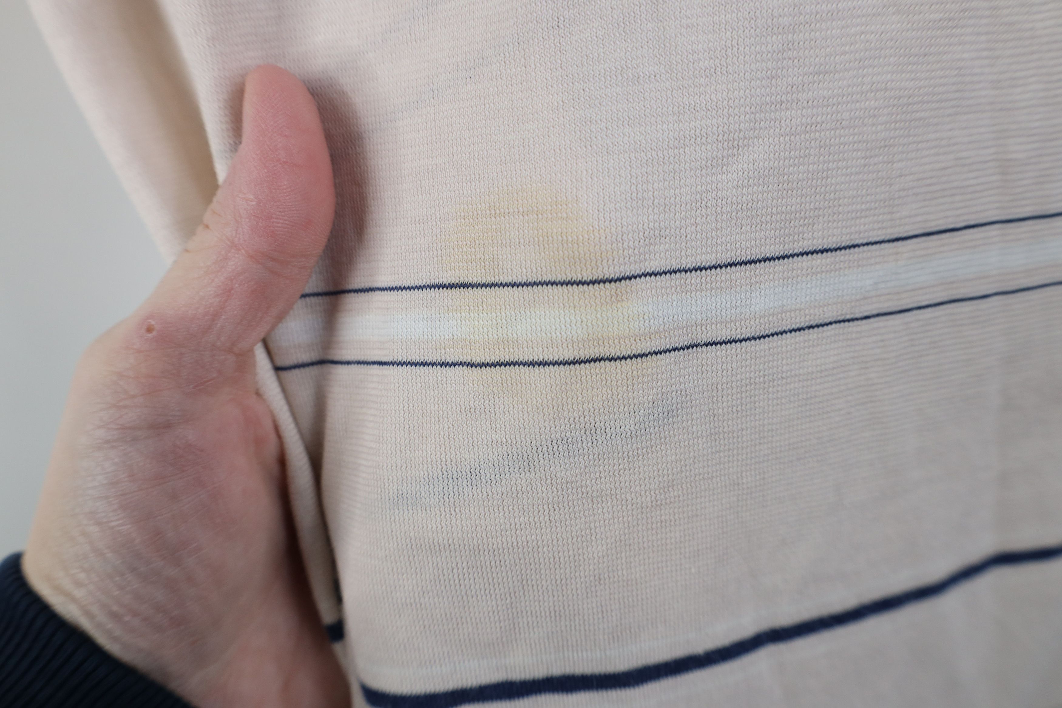 Vintage Vintage 70s Streetwear Striped Knit Collared Golf Polo Shirt Size US L / EU 52-54 / 3 - 5 Thumbnail