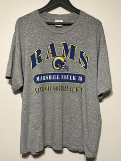 Vintage 90s Adidas NFL St. Louis Rams Marshall Faulk Jersey