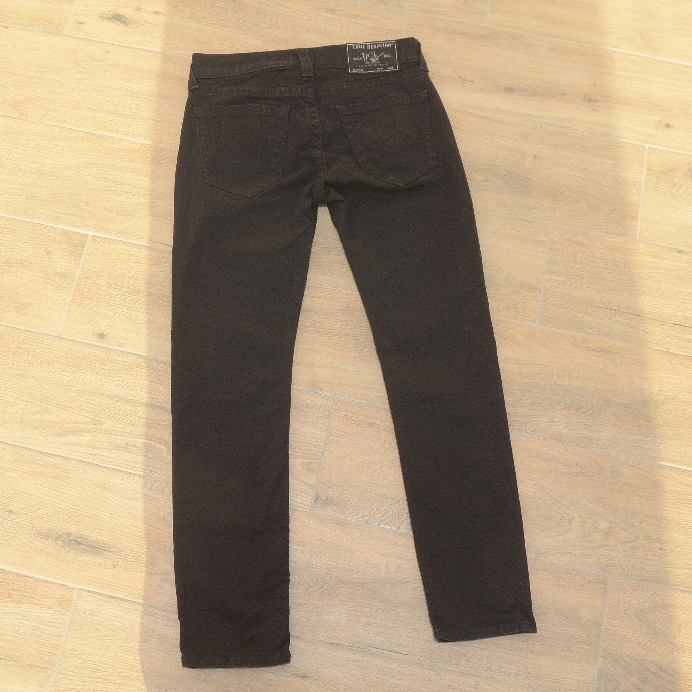 True Religion True Religion Rocco Relaxed Skinny jeans y2k black denim Size US 30 / EU 46 - 1 Thumbnail