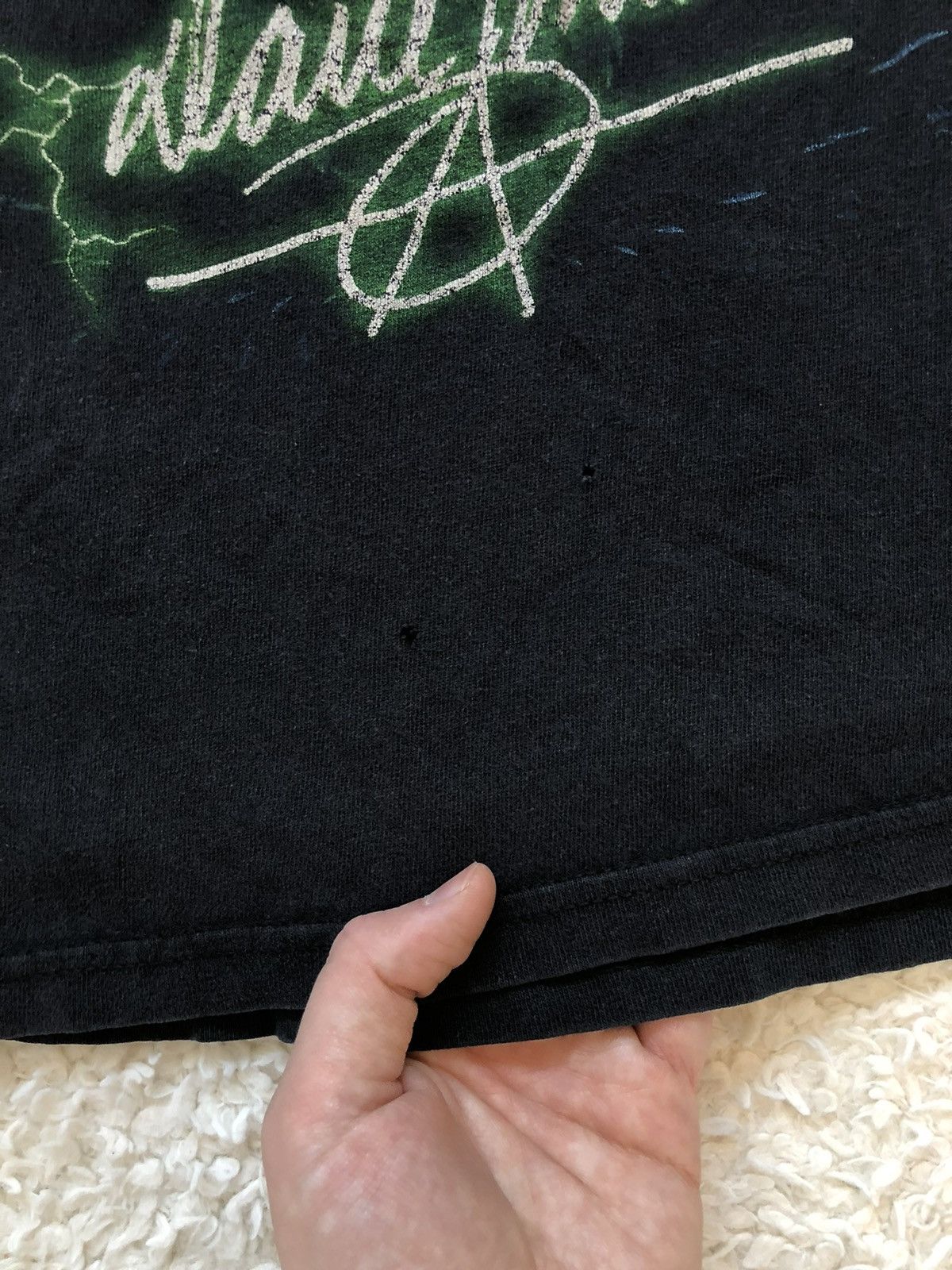 Vintage Tshirt Meeadeth Dave Mustaine Vintage 90’s Size US L / EU 52-54 / 3 - 5 Thumbnail