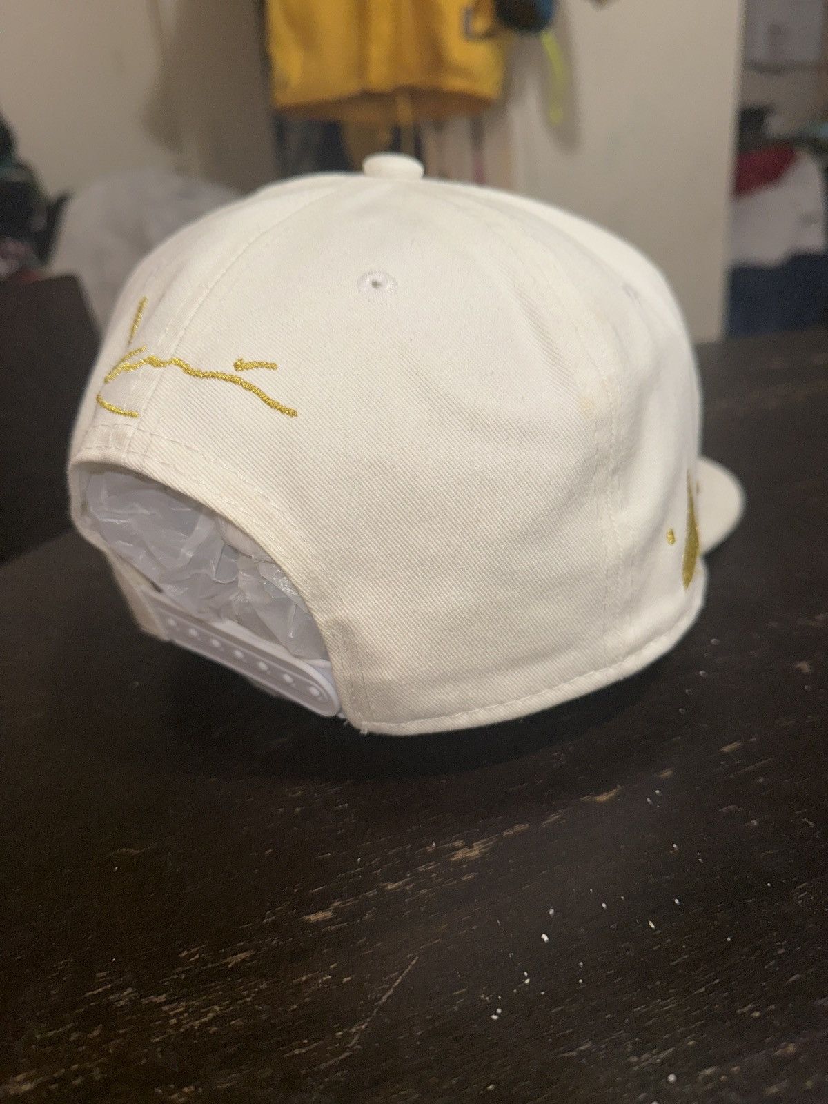 Karl Kani Vintage 90s White Karl Kani SnapBack Hat Size 36 - 7 Thumbnail